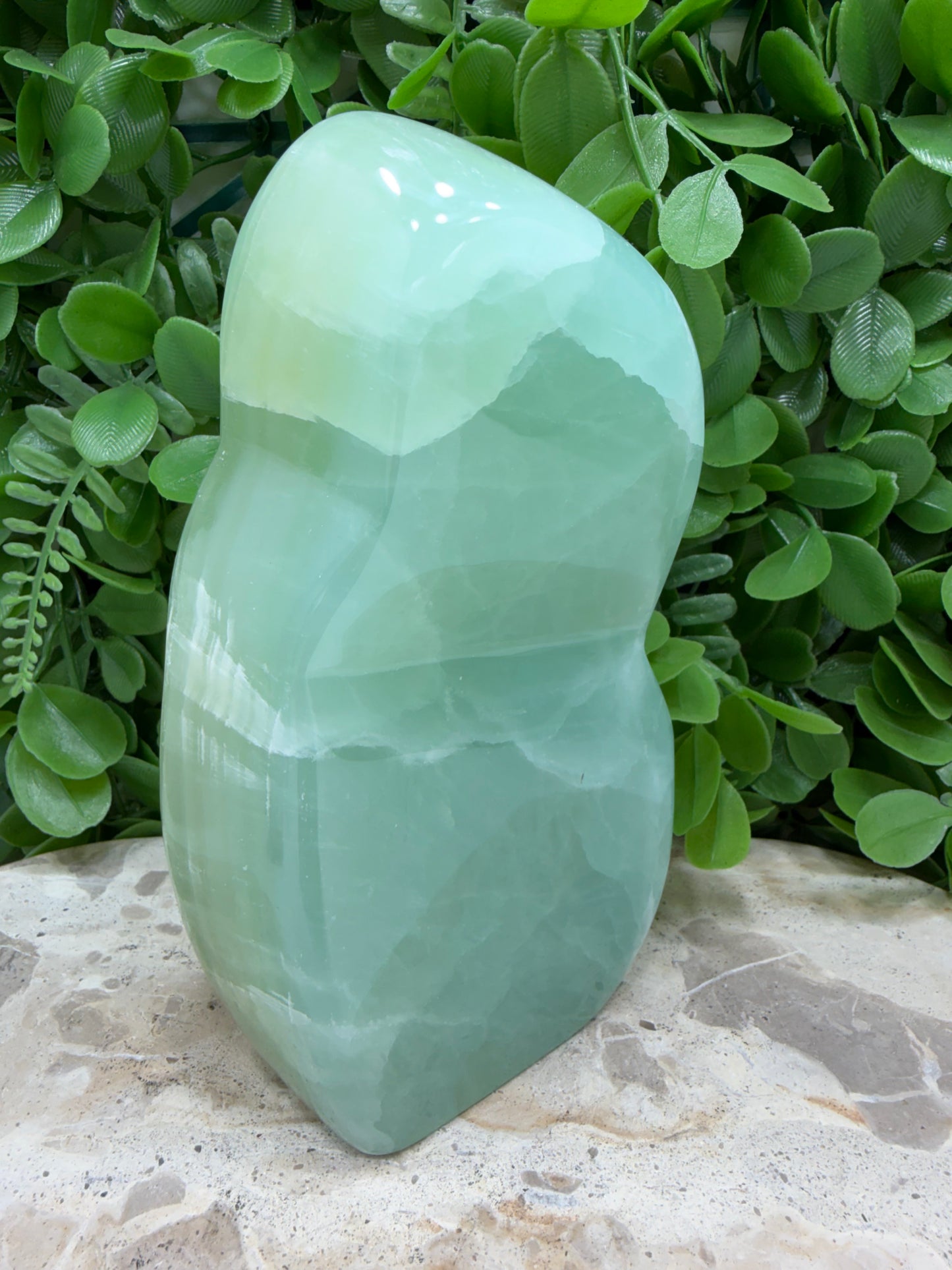 Pistachio Calcite Freeform 1226g