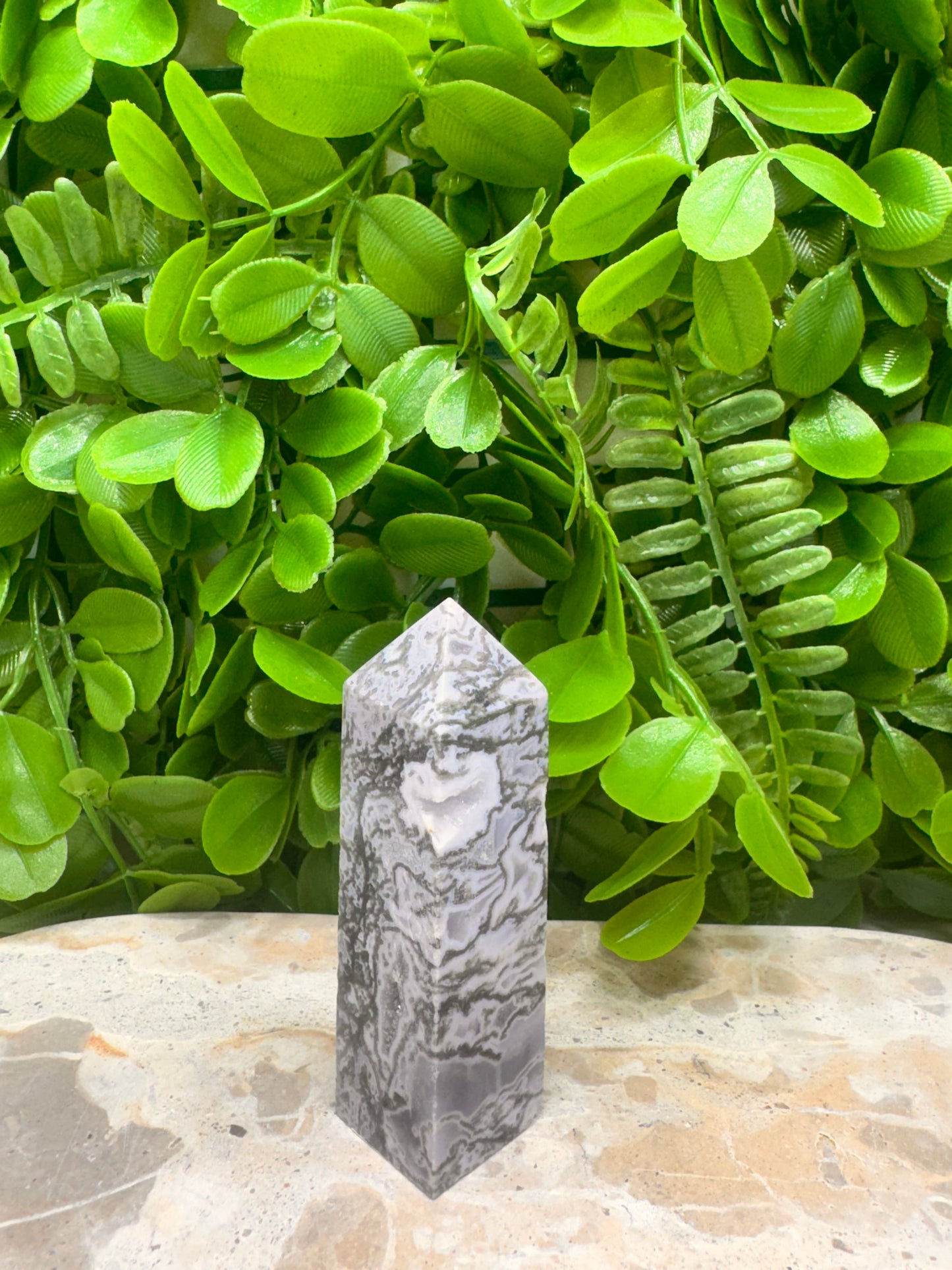 Moss Agate Point 102g