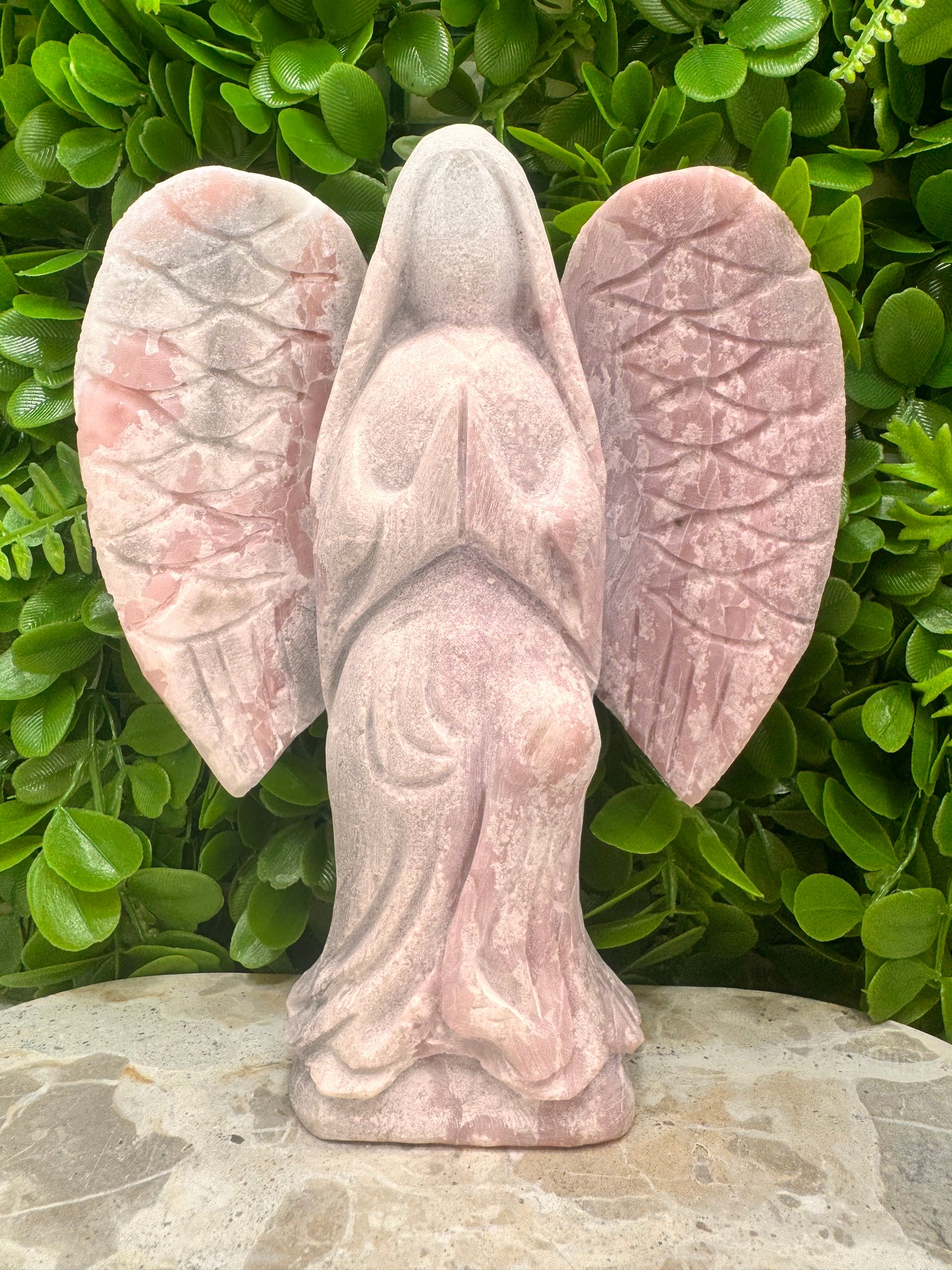 Pink Opal Angel 1526g