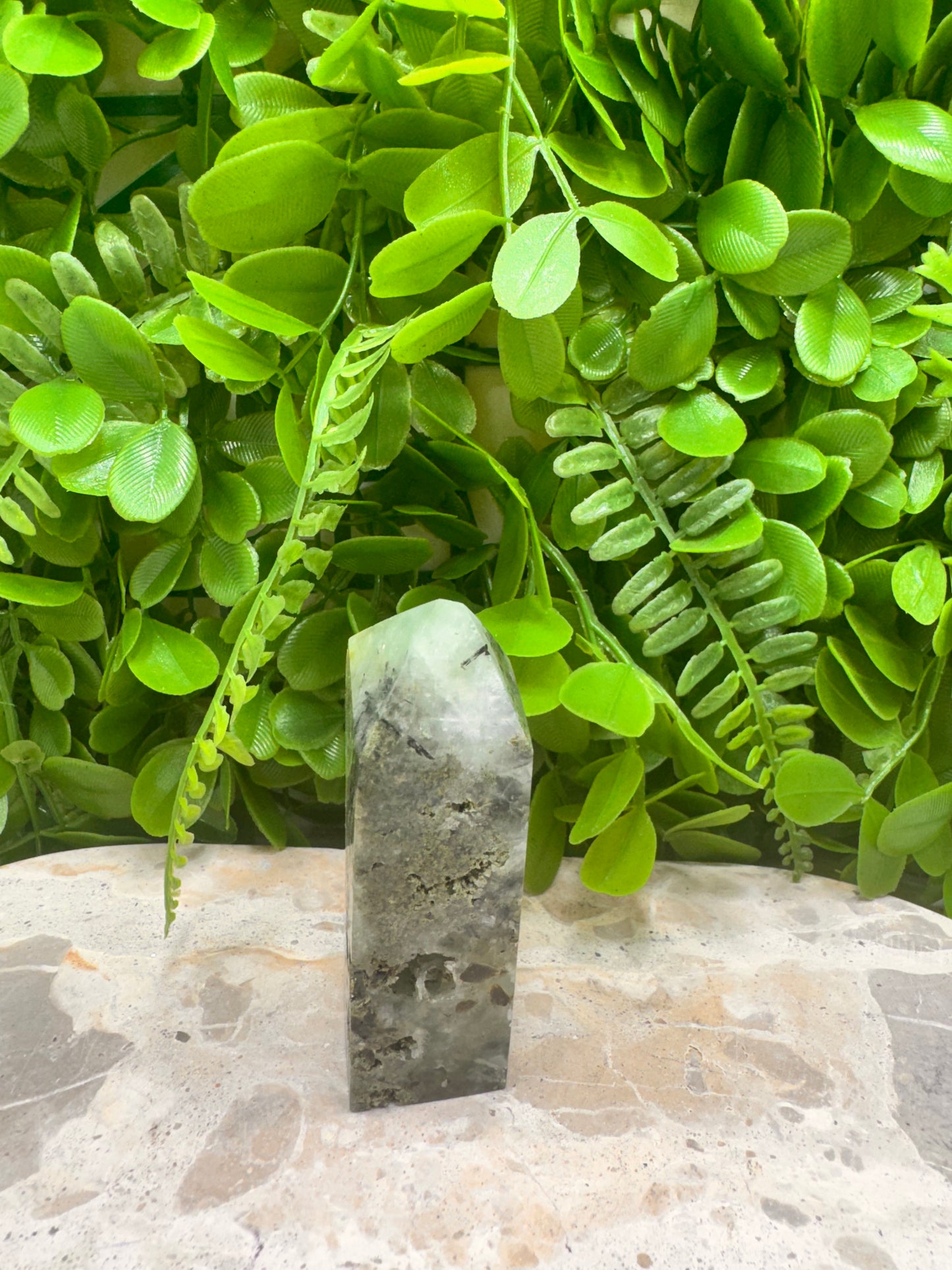 Prehnite Point Freeform 142g