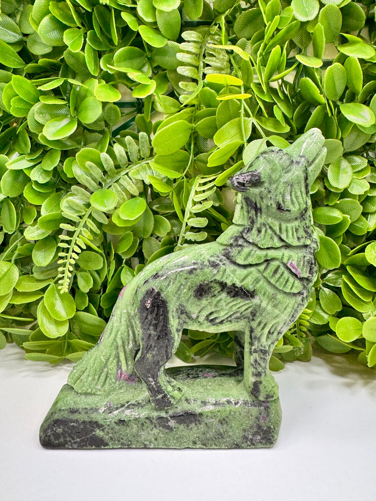Ruby Zoisite Wolf 1244g