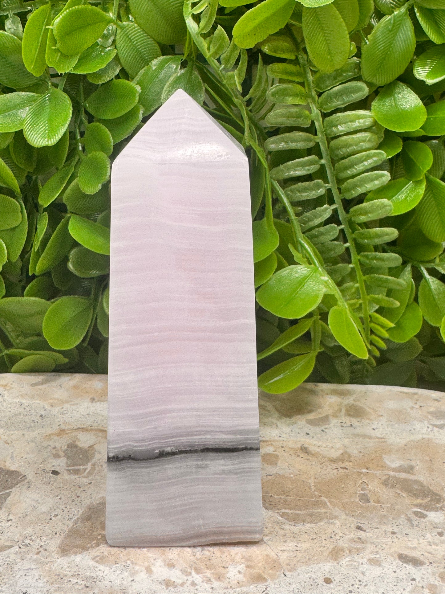 Smokey Pink Mangano Tower 372g