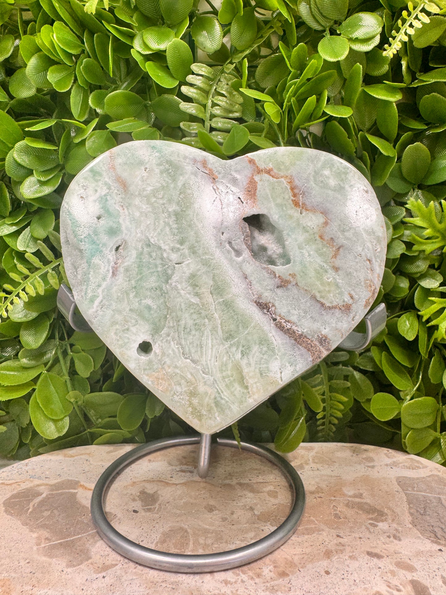 Hemimorphite Heart 1.4kg