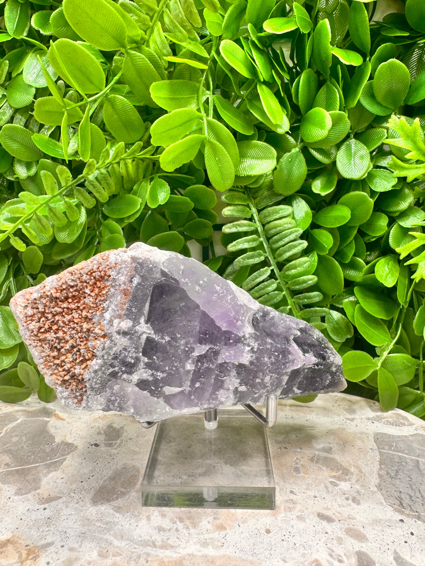Chevron Amethyst Raw 452g