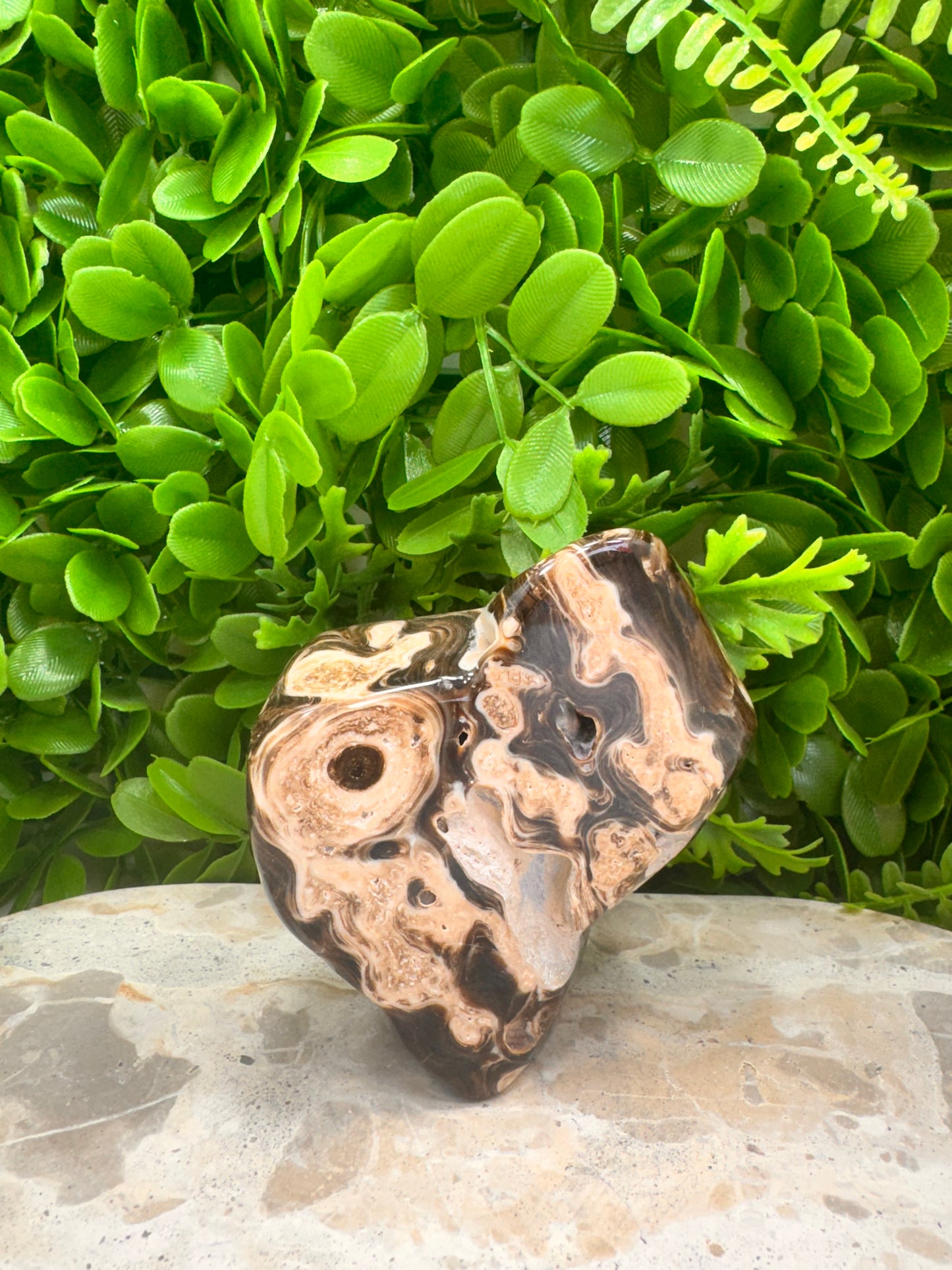 Chocolate Calcite Freeform 484g