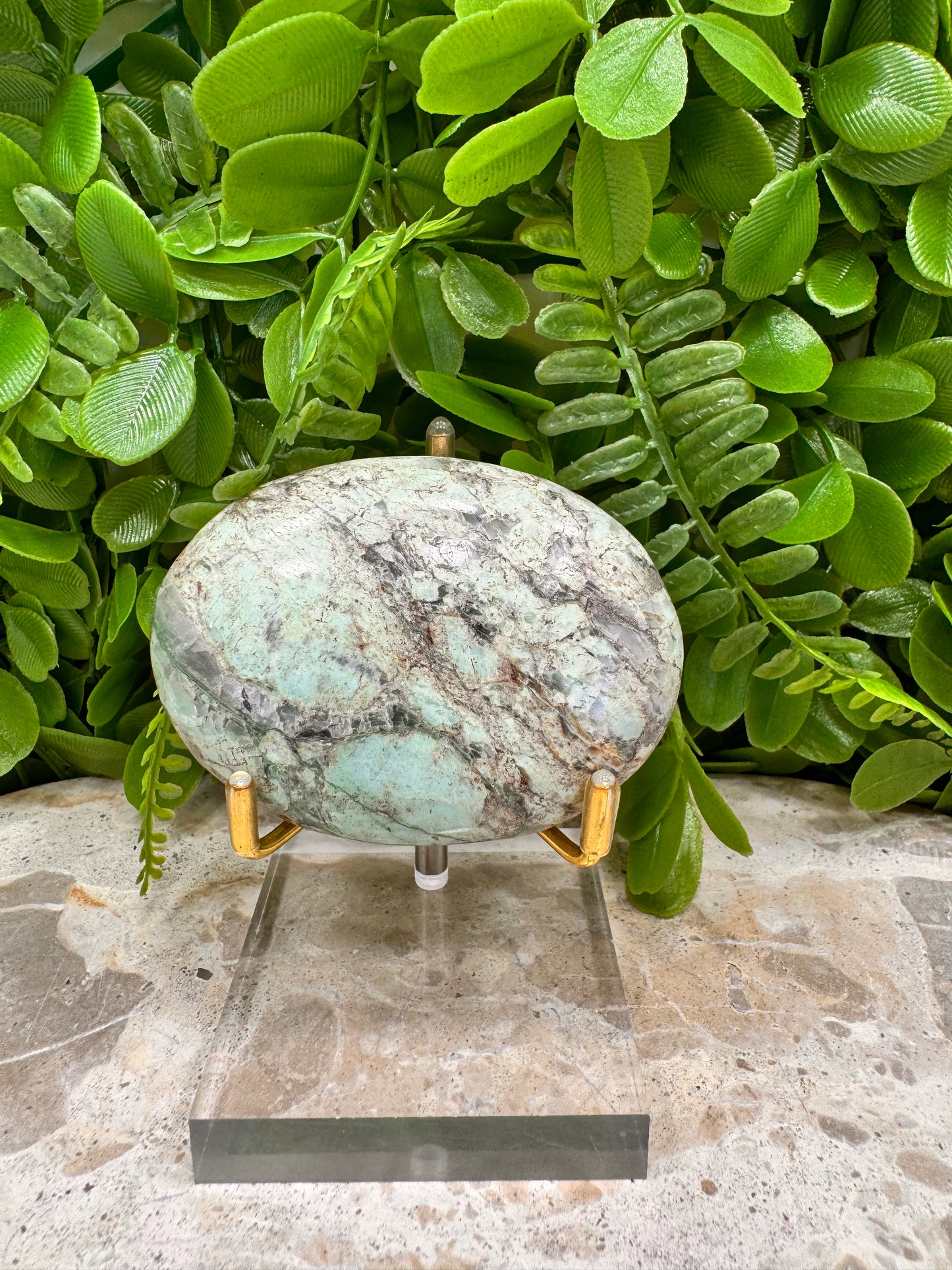 Turquoise Palm Stone 166g