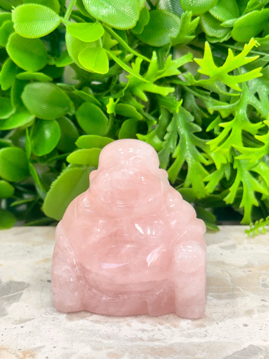 Rose Quartz Buddha 186g