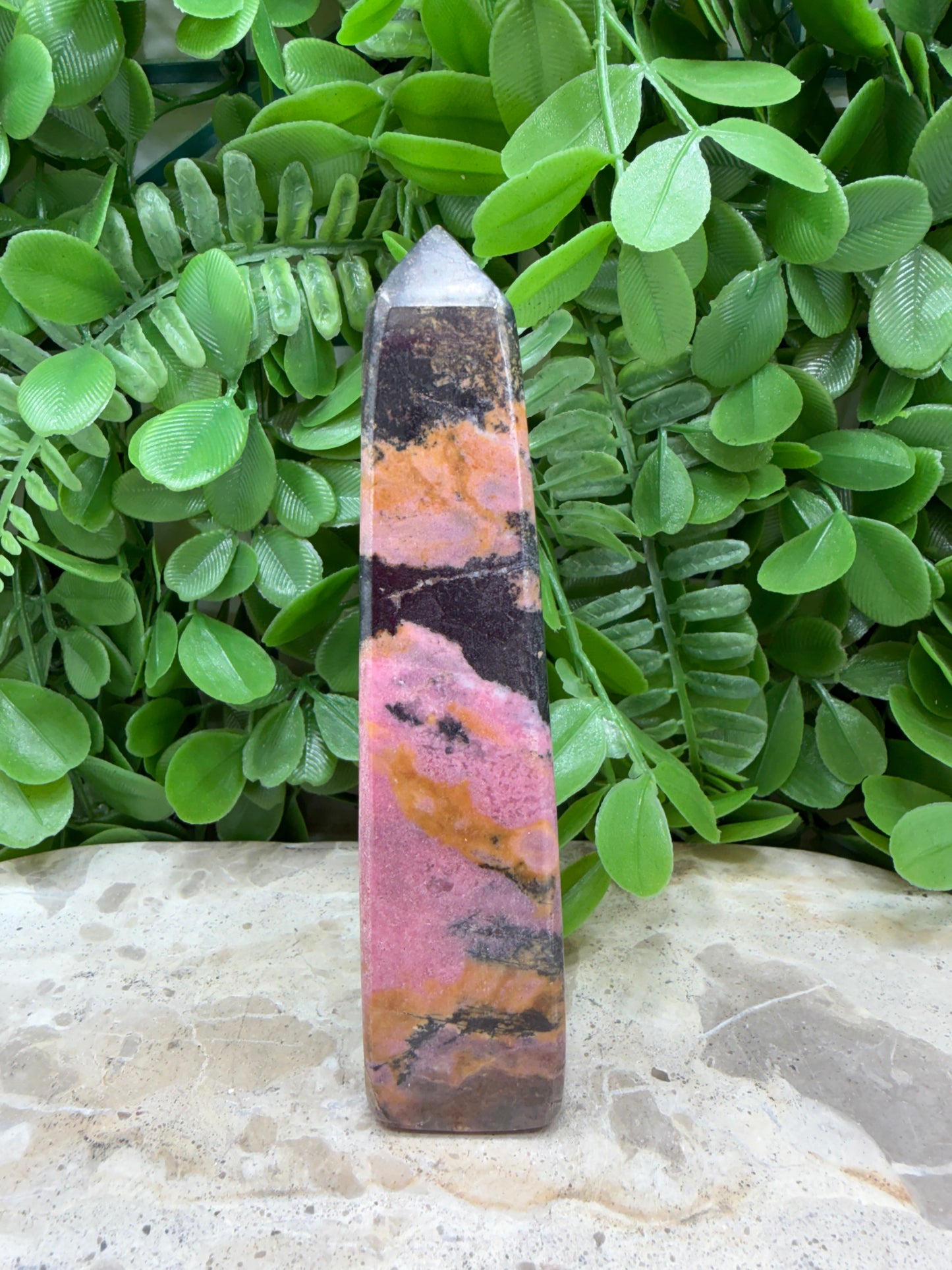 Rhodonite Tower 320g