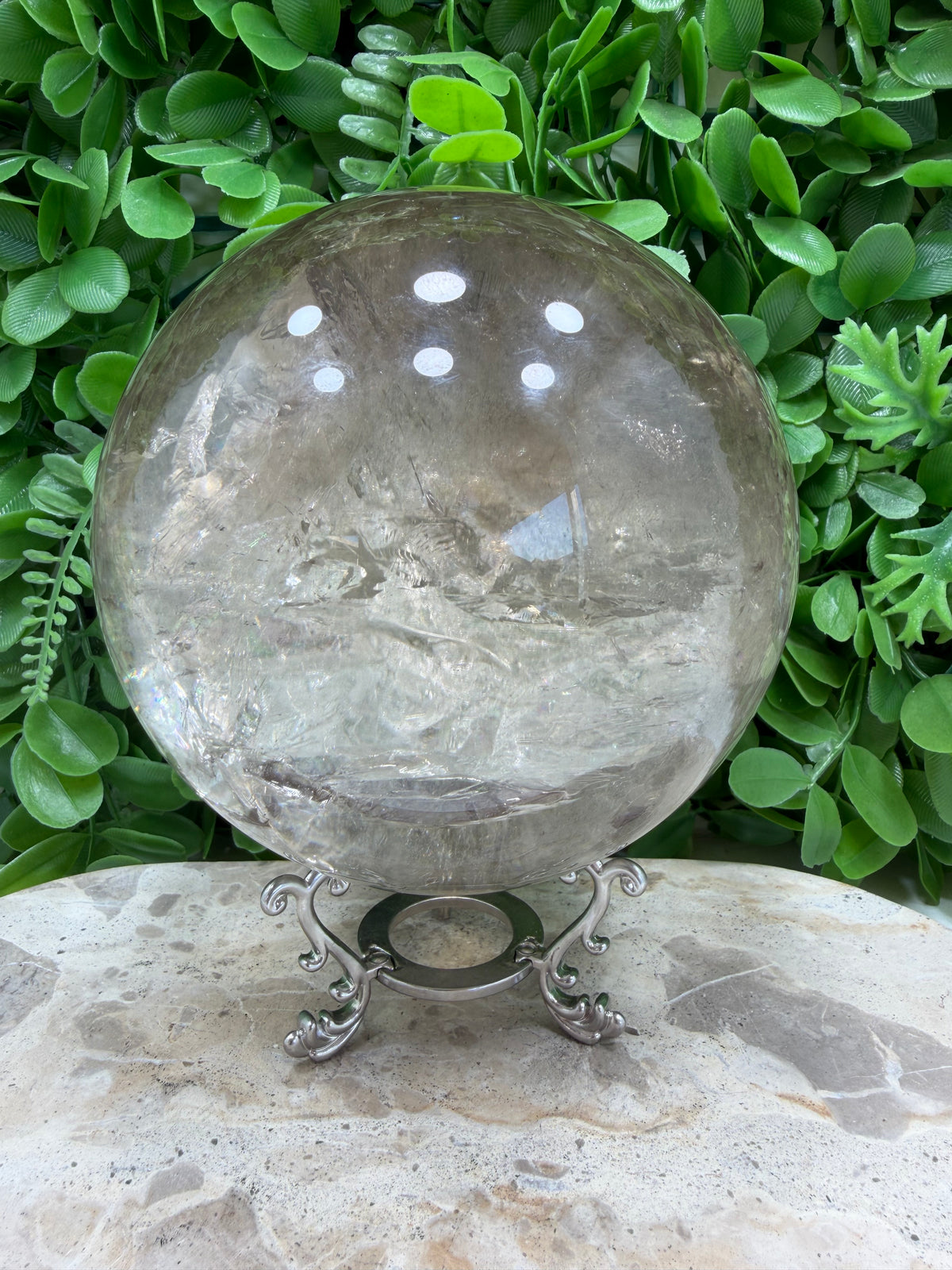 Smokey Quartz Sphere 2878g | Grounding • Protection • Calm