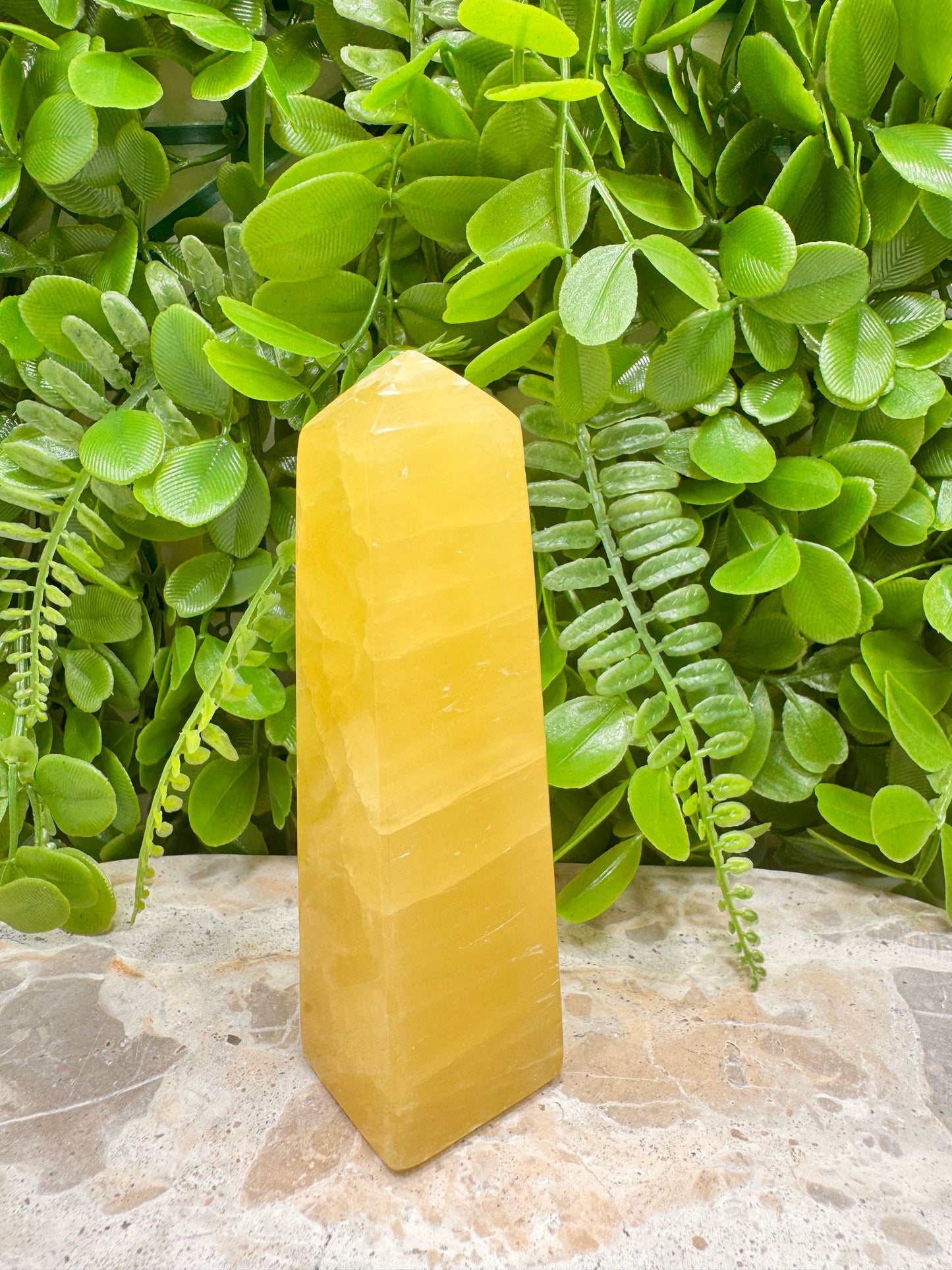 Lemon Calcite Towers 298g