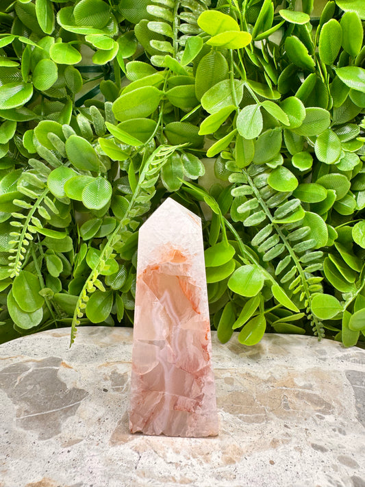 Flower Agate Point 180g