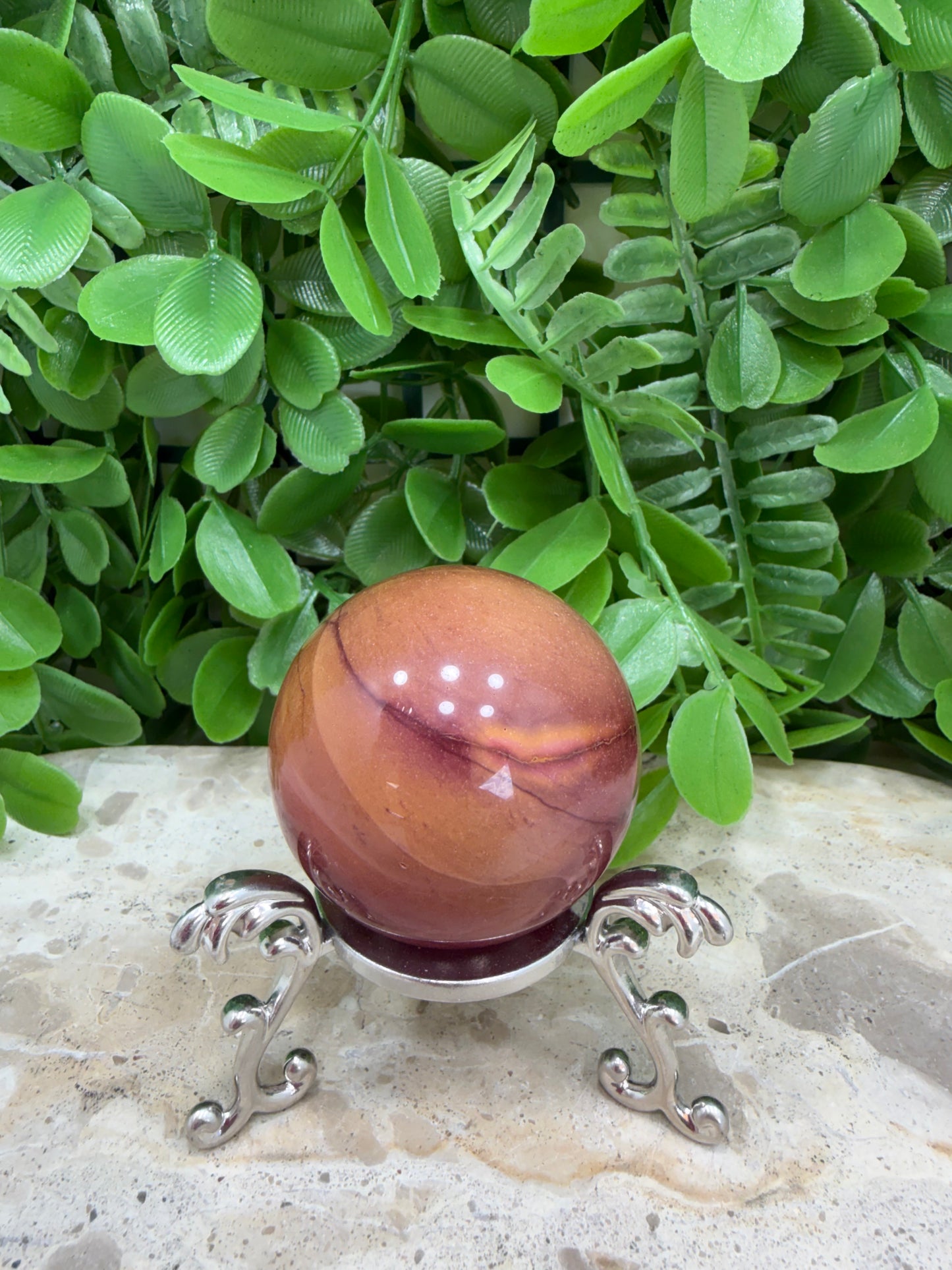 Mookaite Jasper Sphere 148g