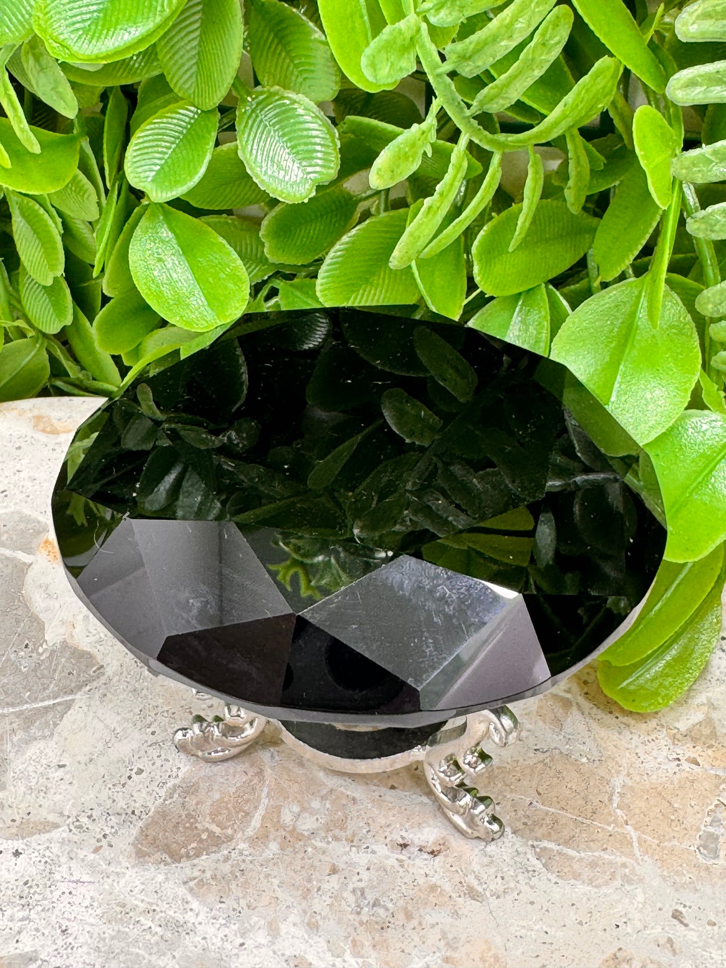 Black Obsidian Diamond 176g