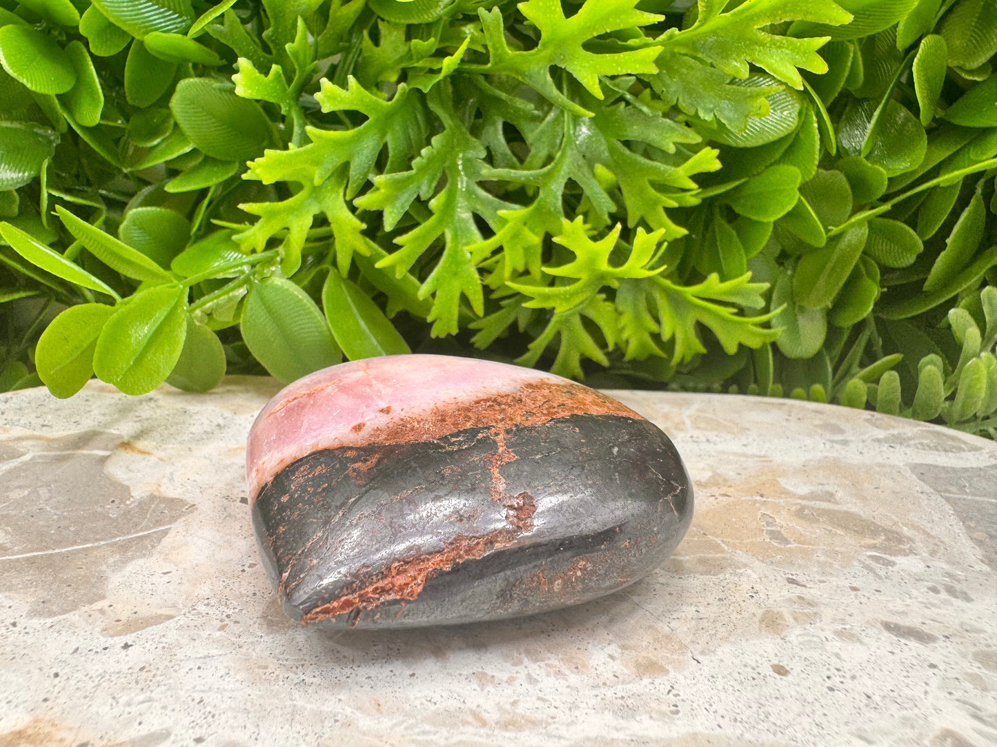 Pink Aragonite Heart 182g