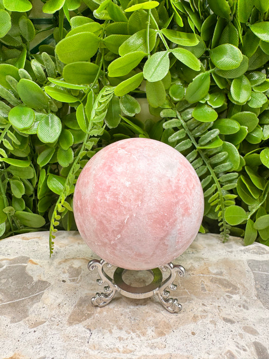 Pink Opal Sphere 497g
