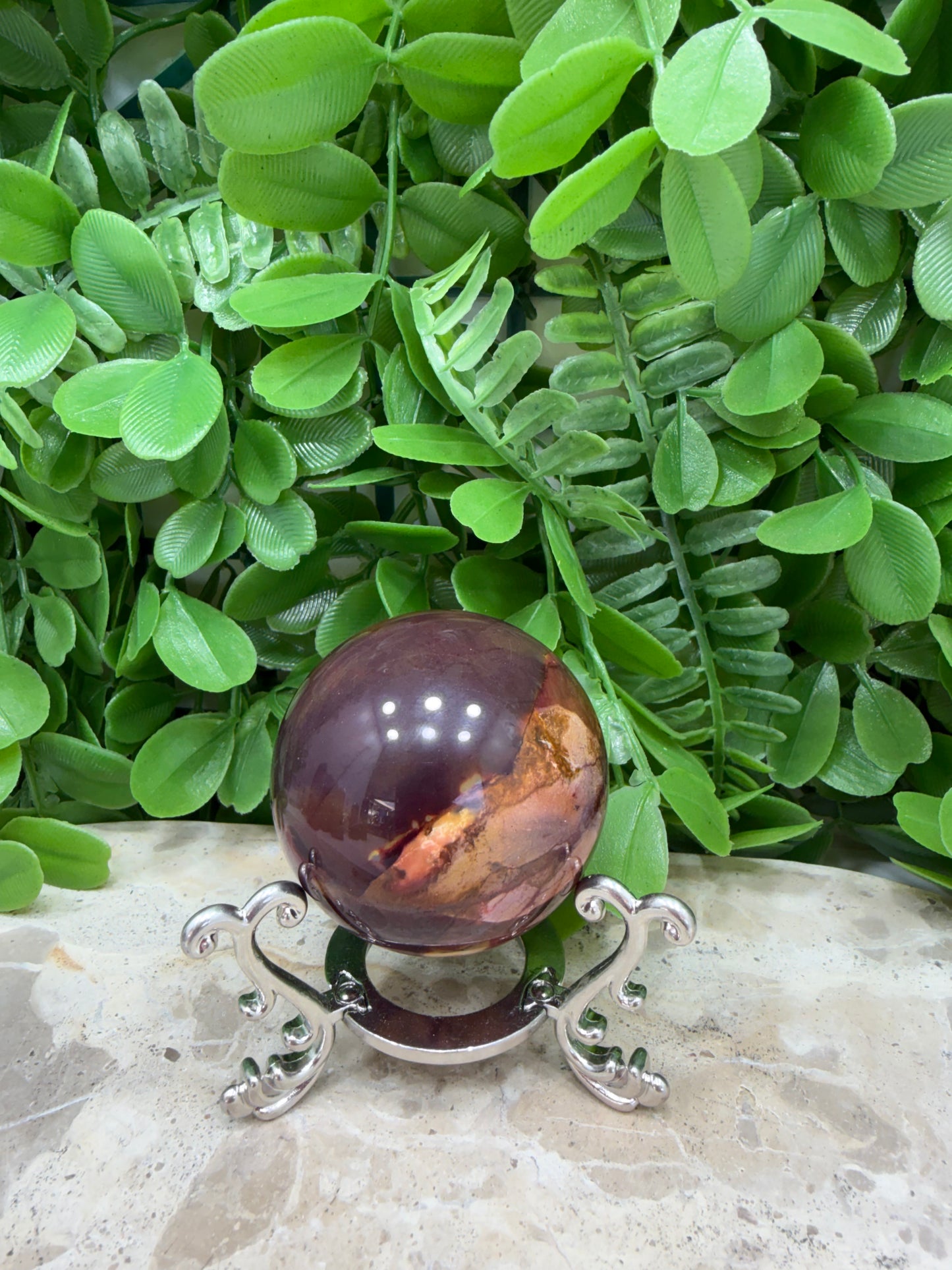 Mookaite Jasper Sphere 174g