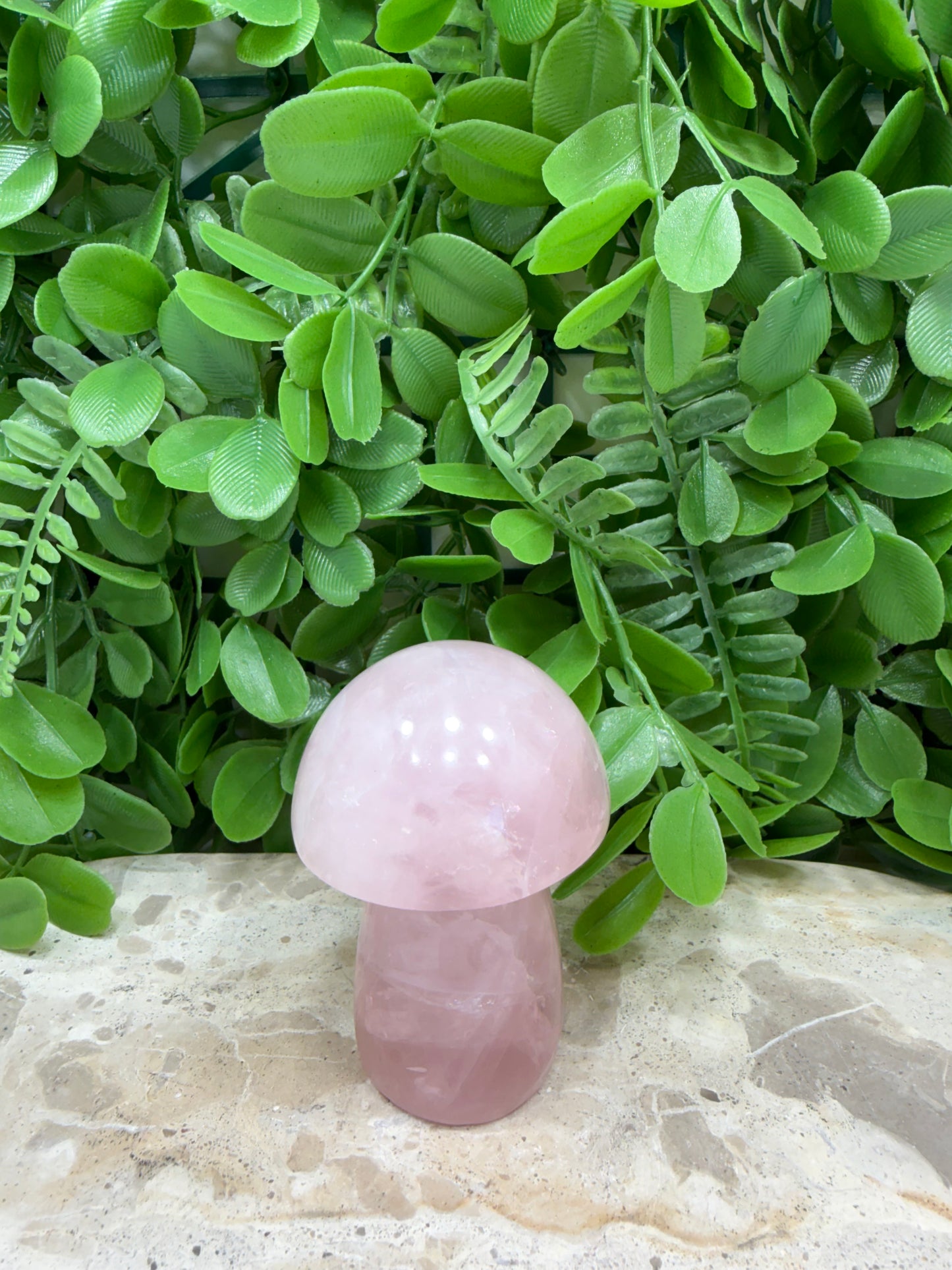 Rose Quartz Mushroom 206g