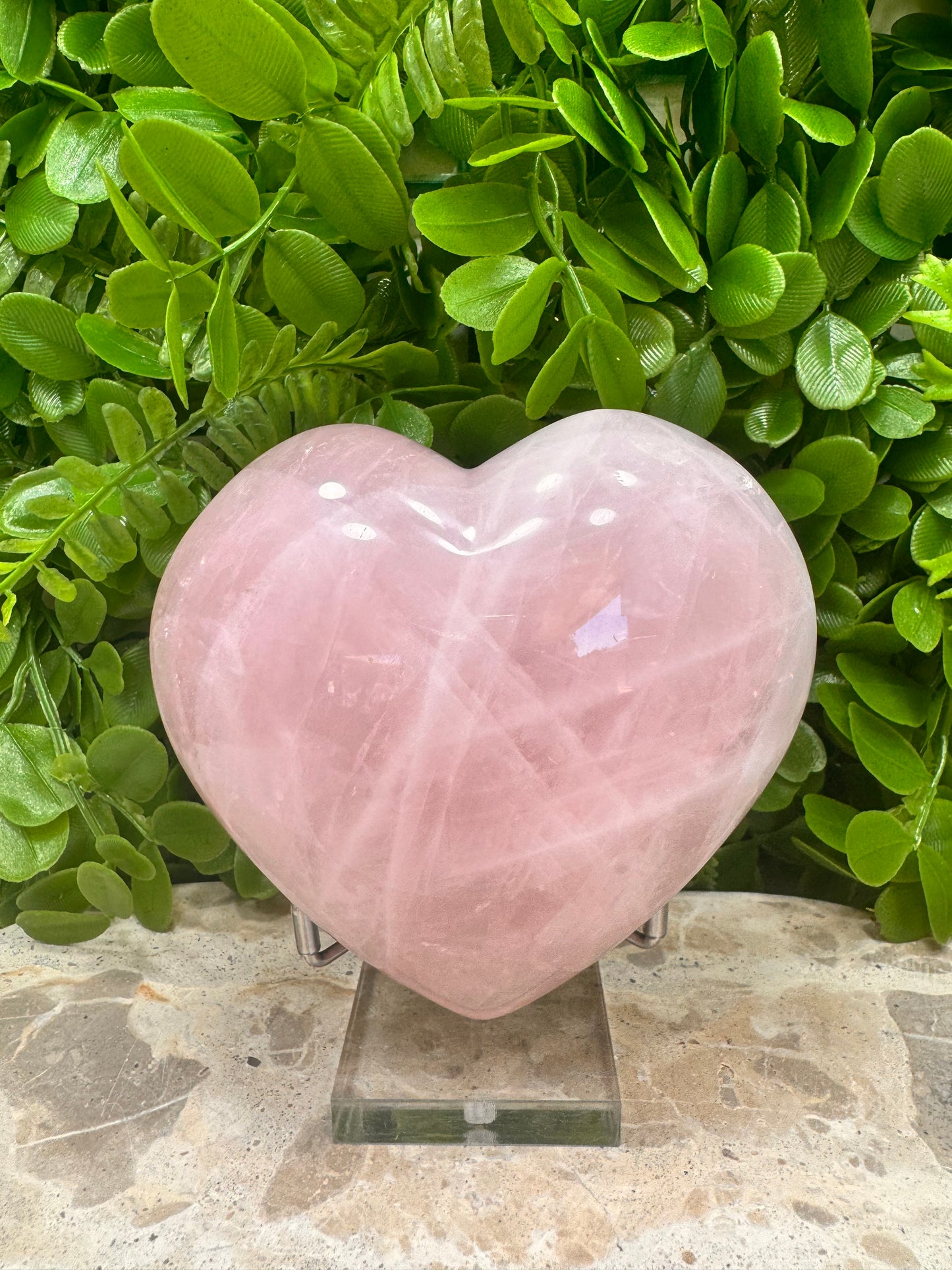 Rose Quartz Heart 762g