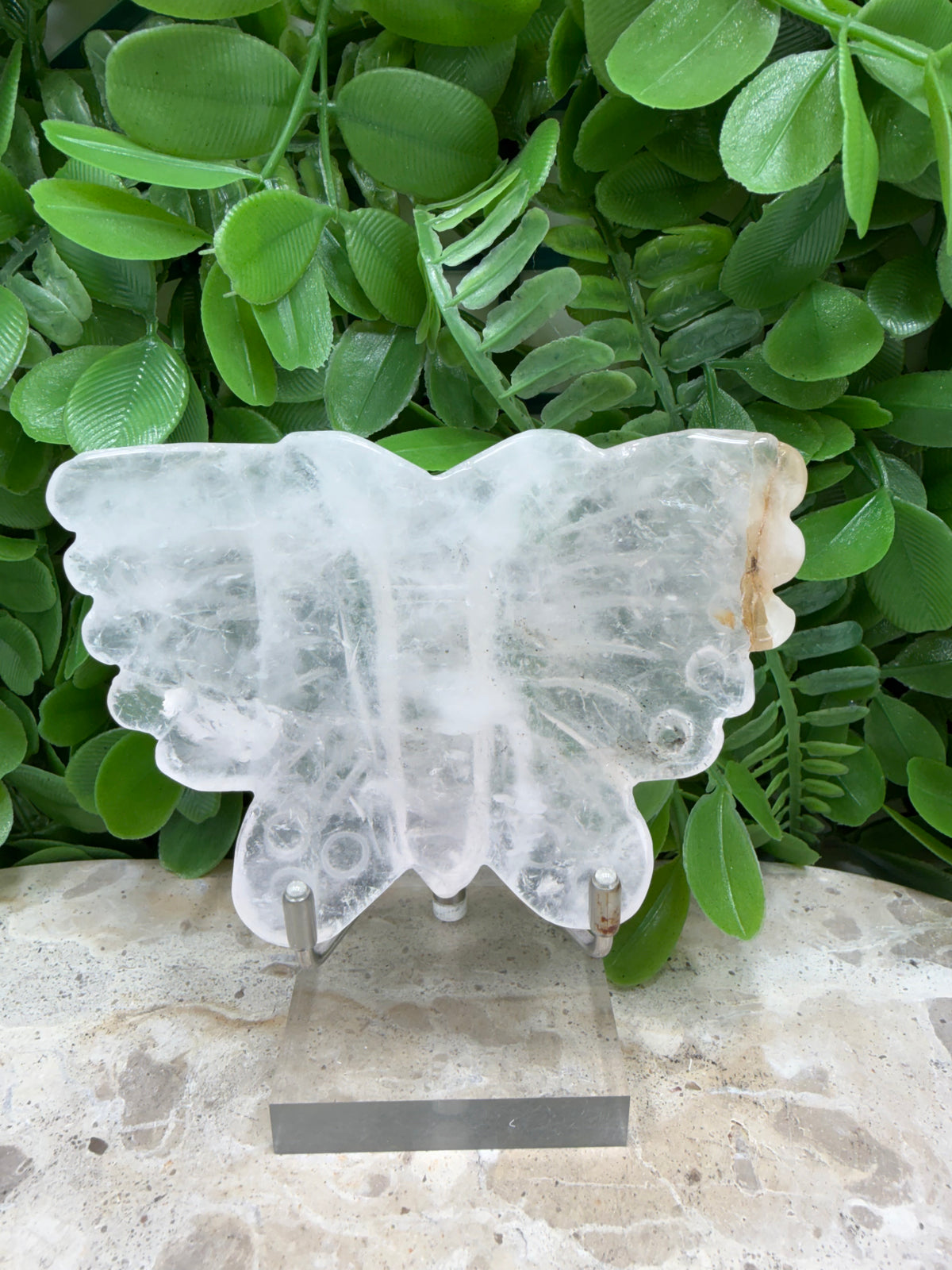 Clear Quartz Butterfly | Clarity • Amplification • Healing