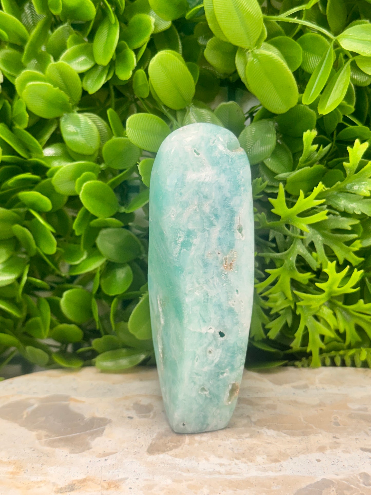 Aragonite with Smithsonite Freeform 416g