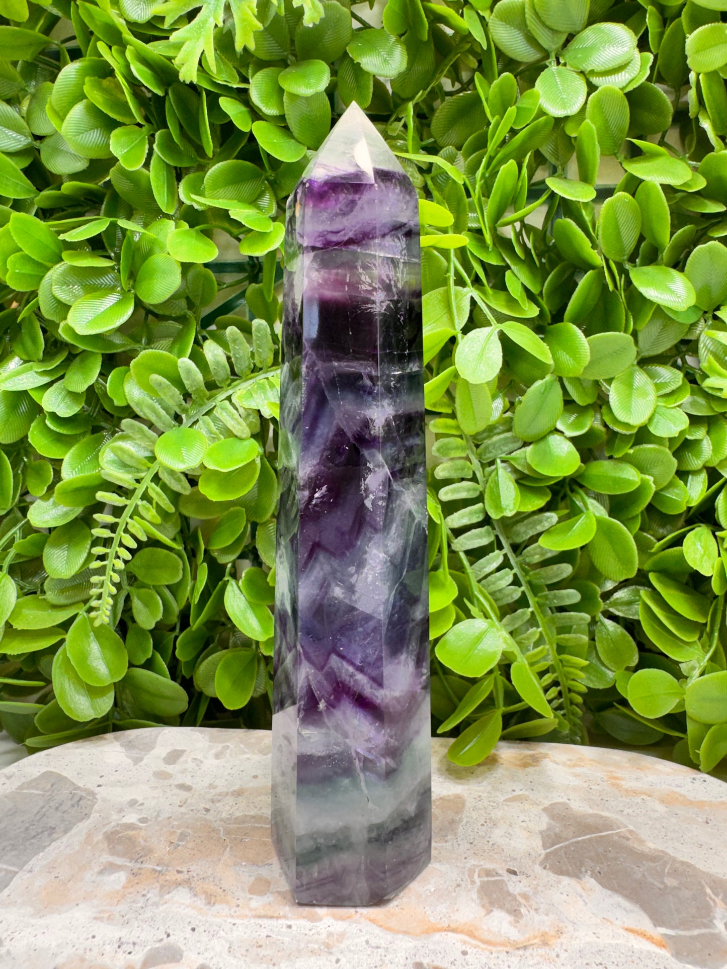 Fluorite Tower 726g