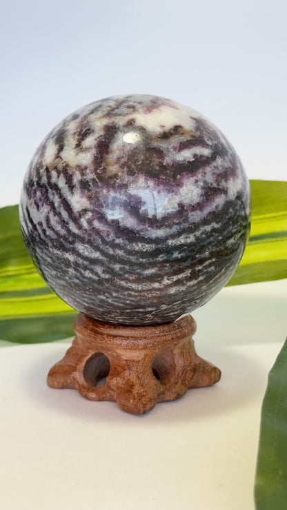 Zebra Jasper Sphere 514g