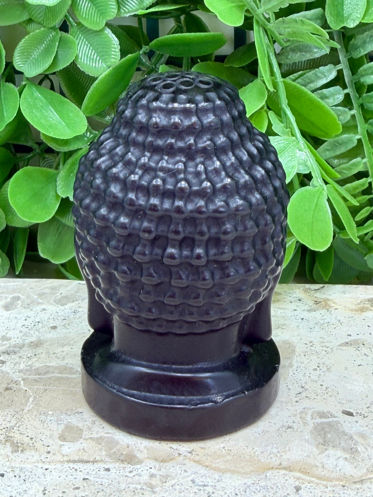 Black Obsidian Buddha Head 248g