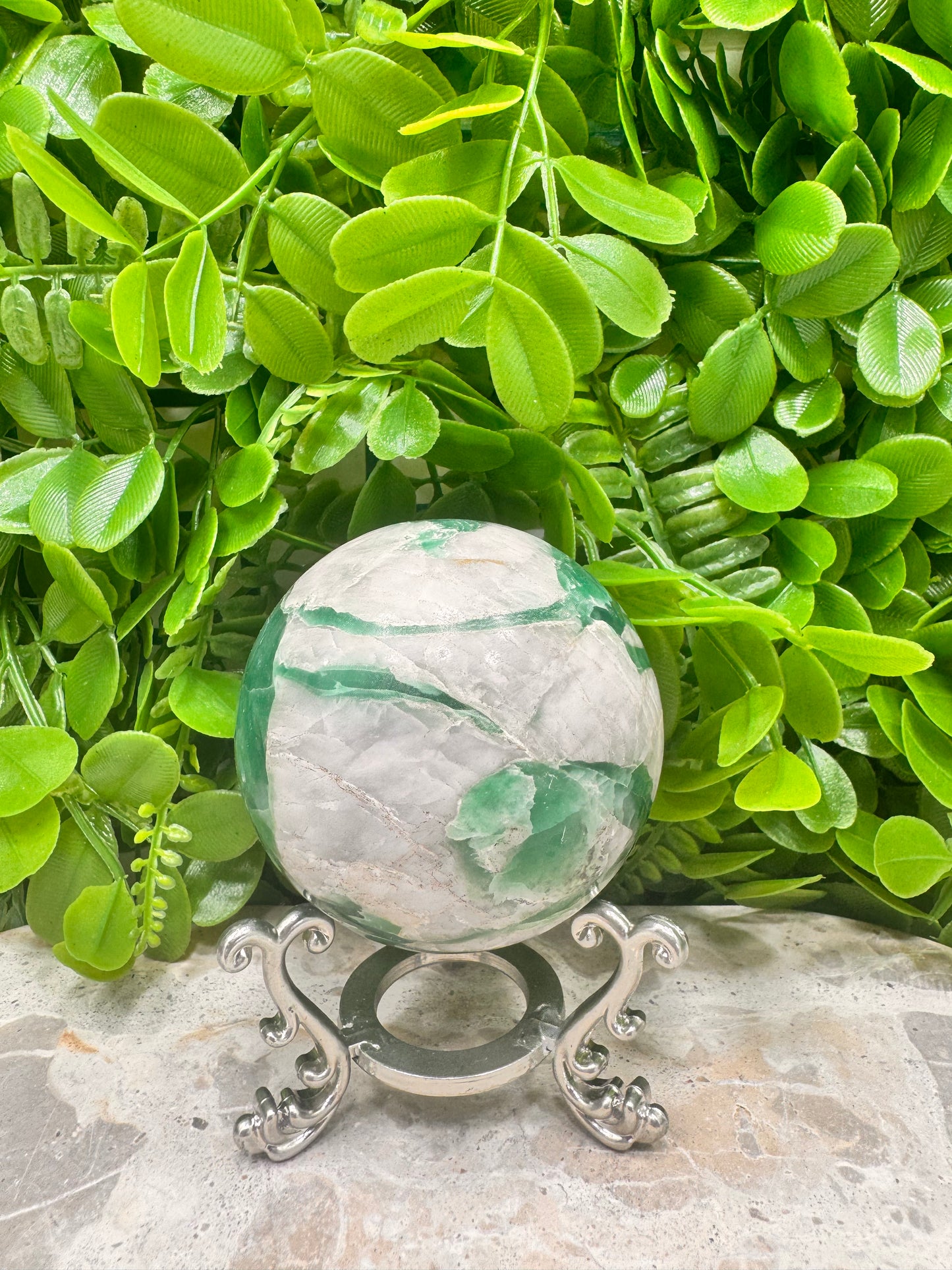 Blue / Green Kyanite Sphere 474g