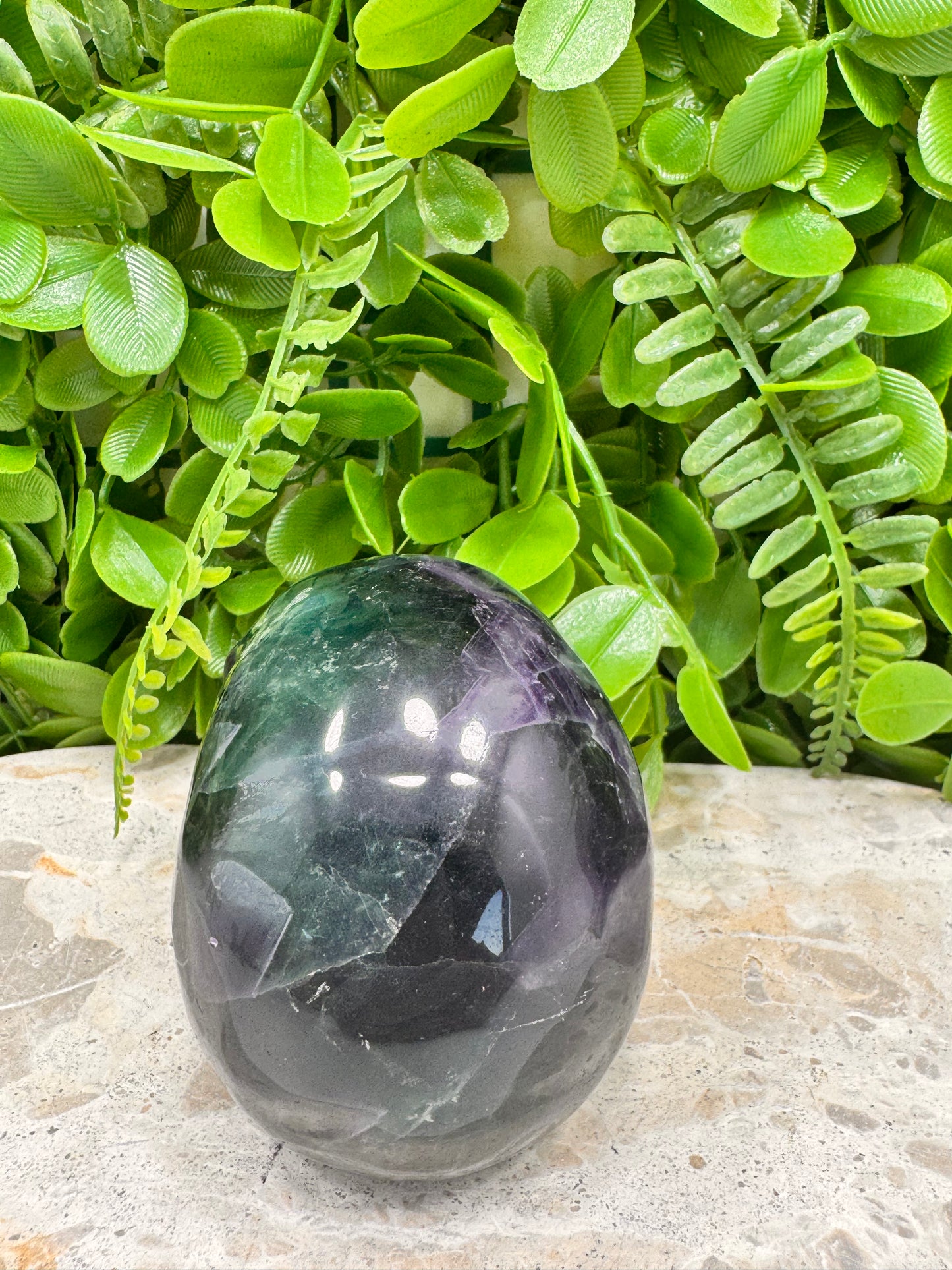 Fluorite Skull 607g