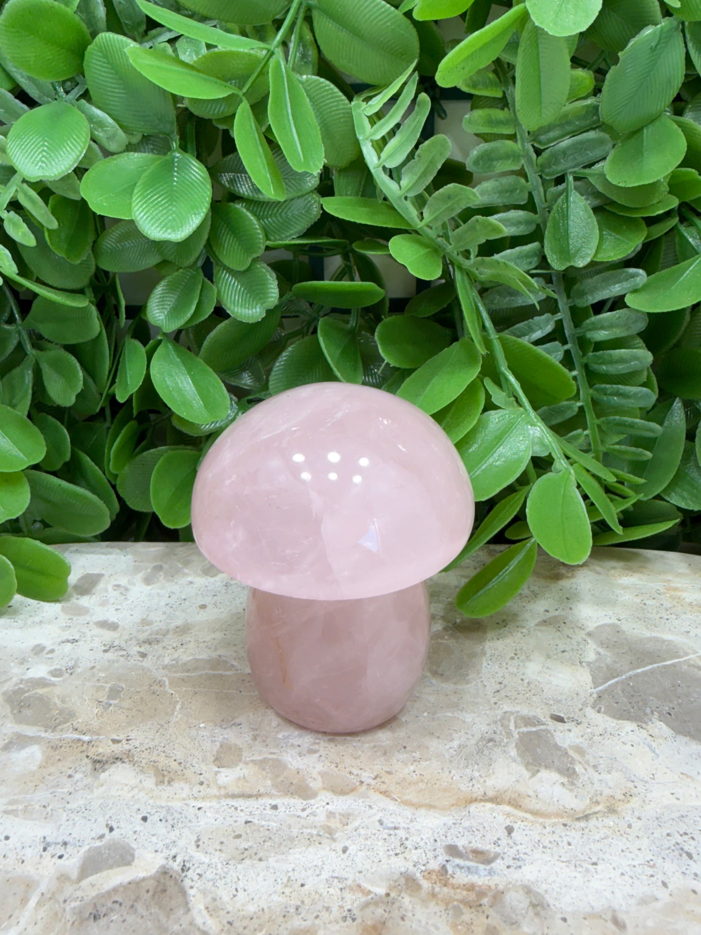 Rose Quartz Mushroom 204g