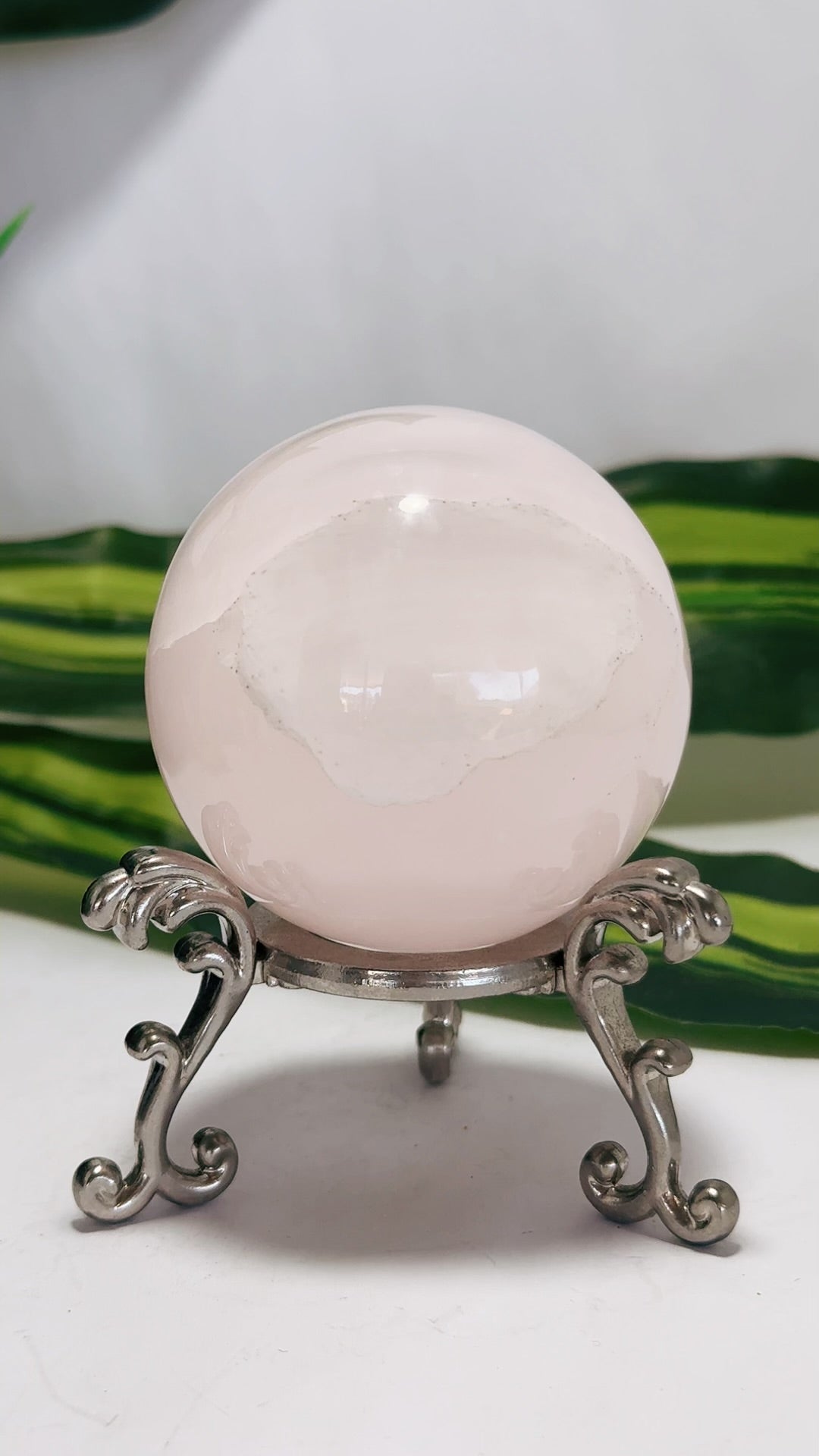 Pink Mangano Sphere 309g