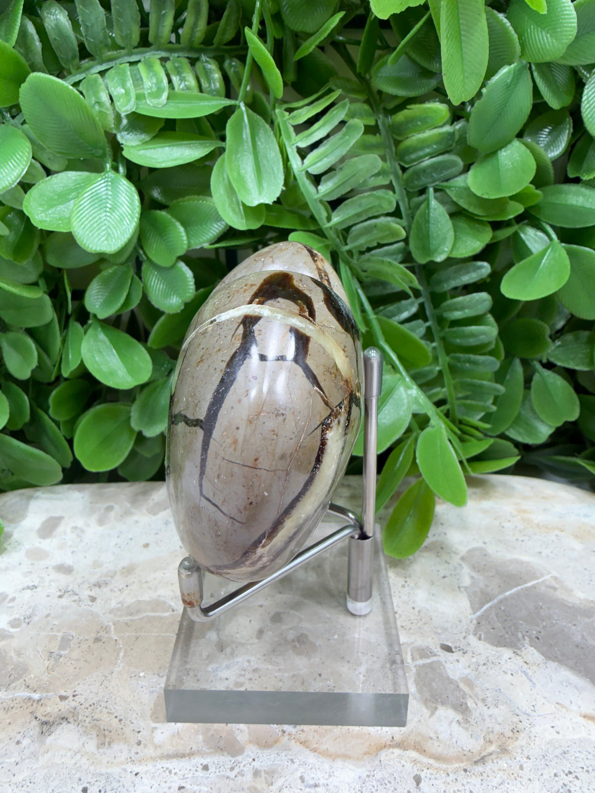 Septarian Dragon Stone Heart 290g