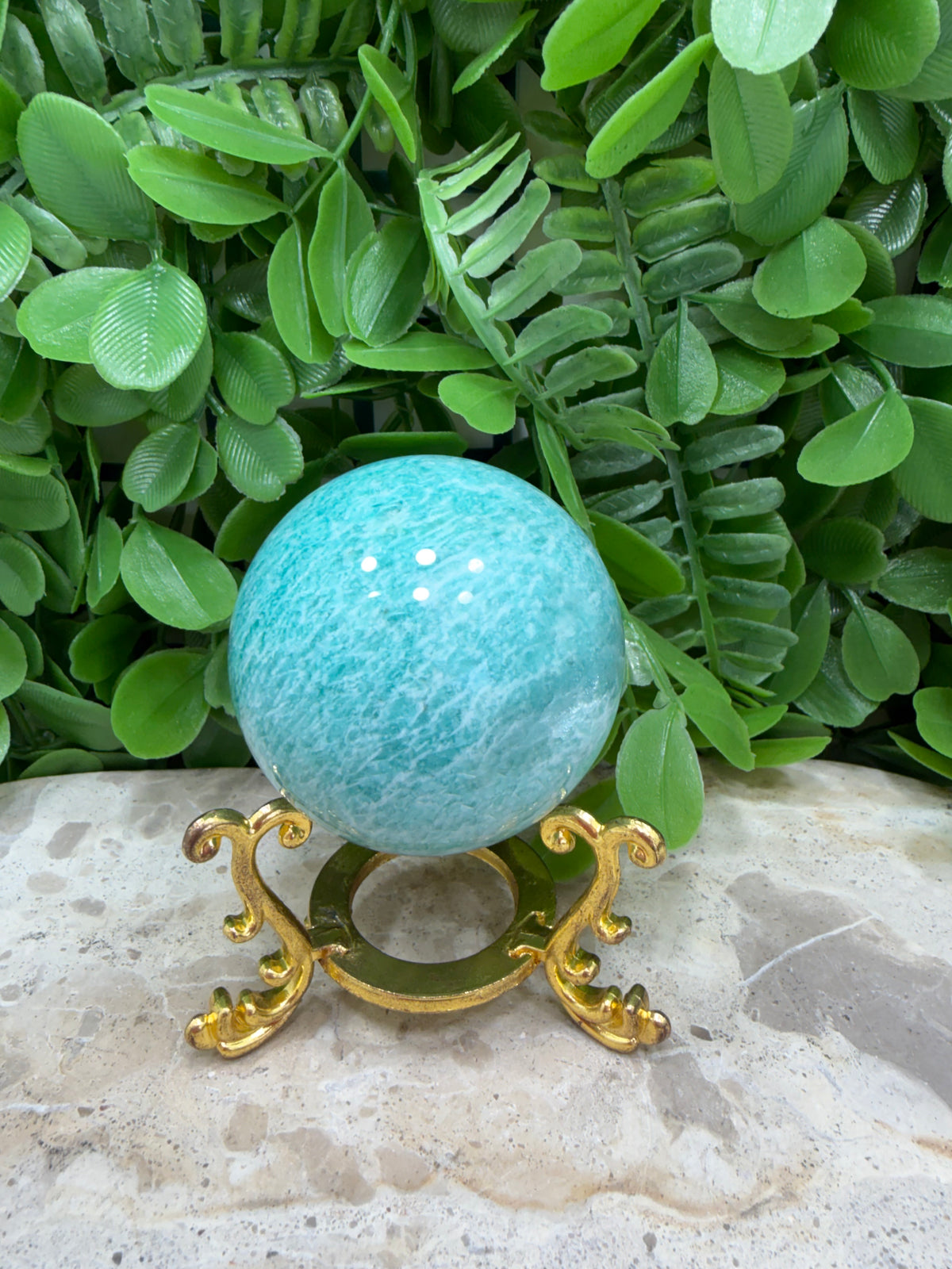 Amazonite Sphere 219g