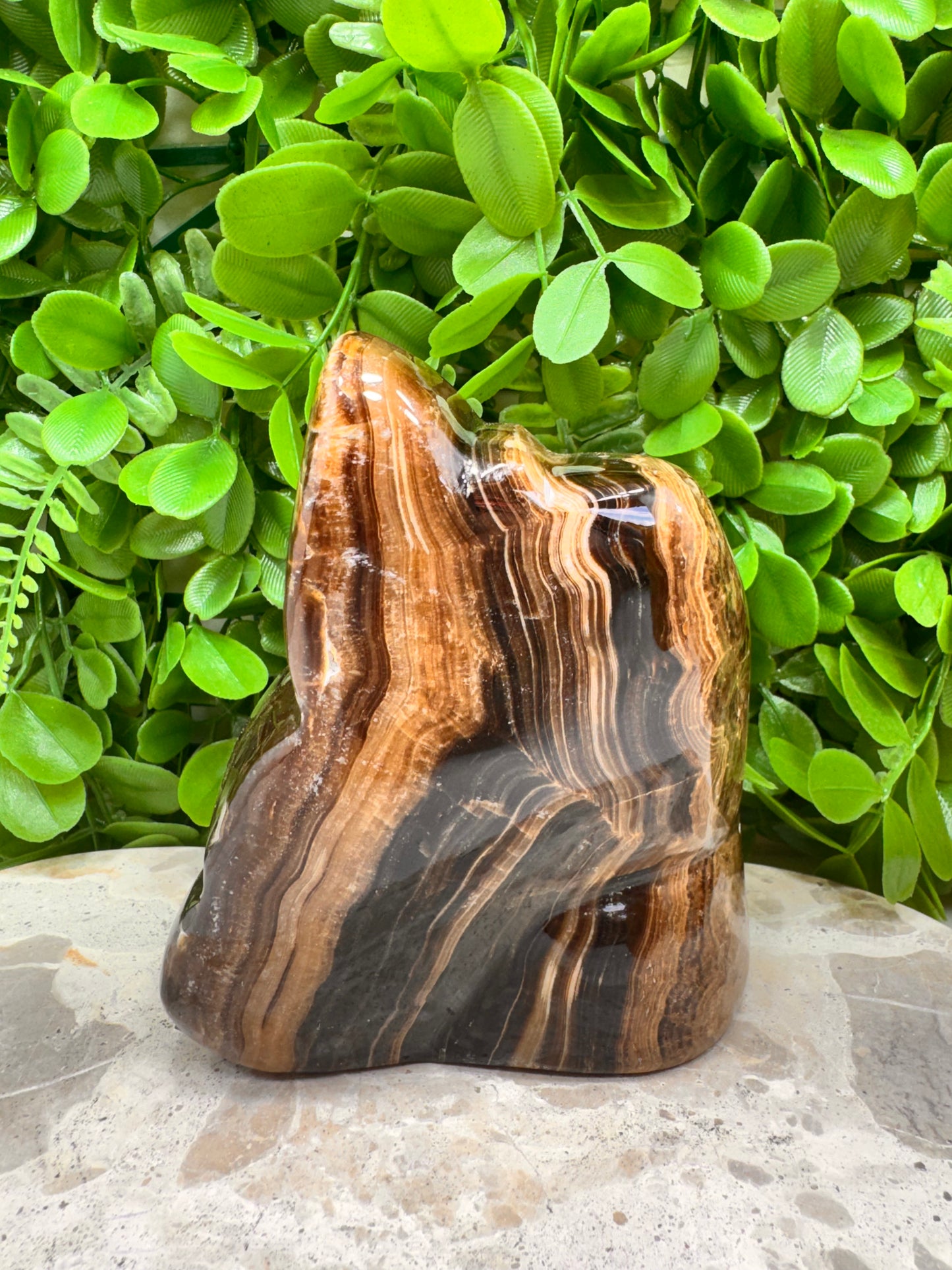 Chocolate Calcite Freeform 964g