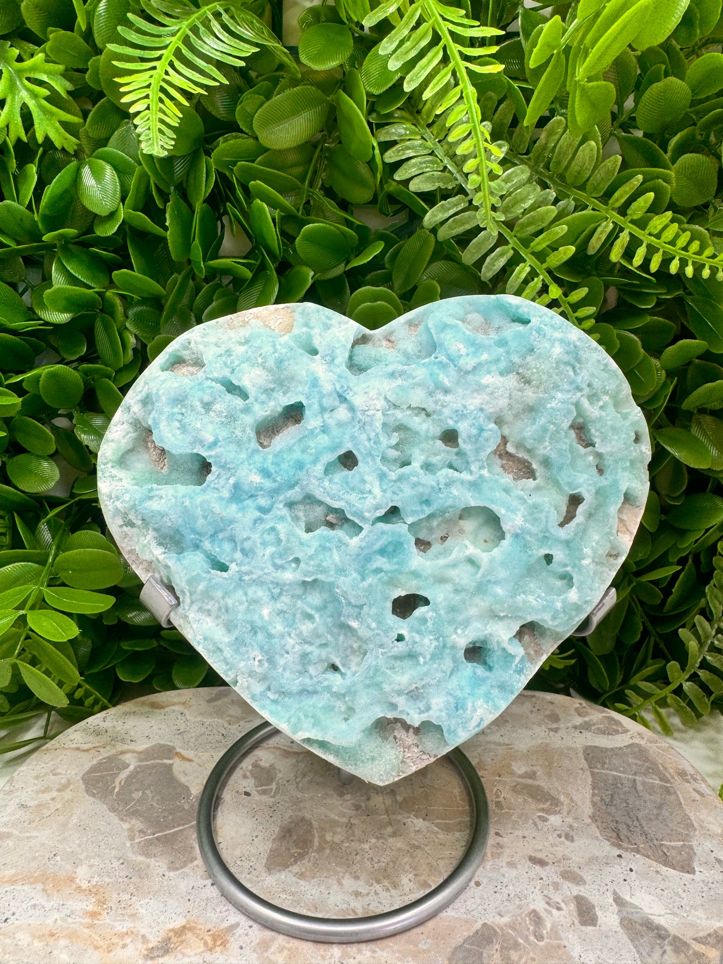 Hemimorphite Heart 1564g