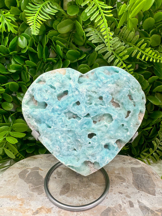 Hemimorphite Heart 1564g