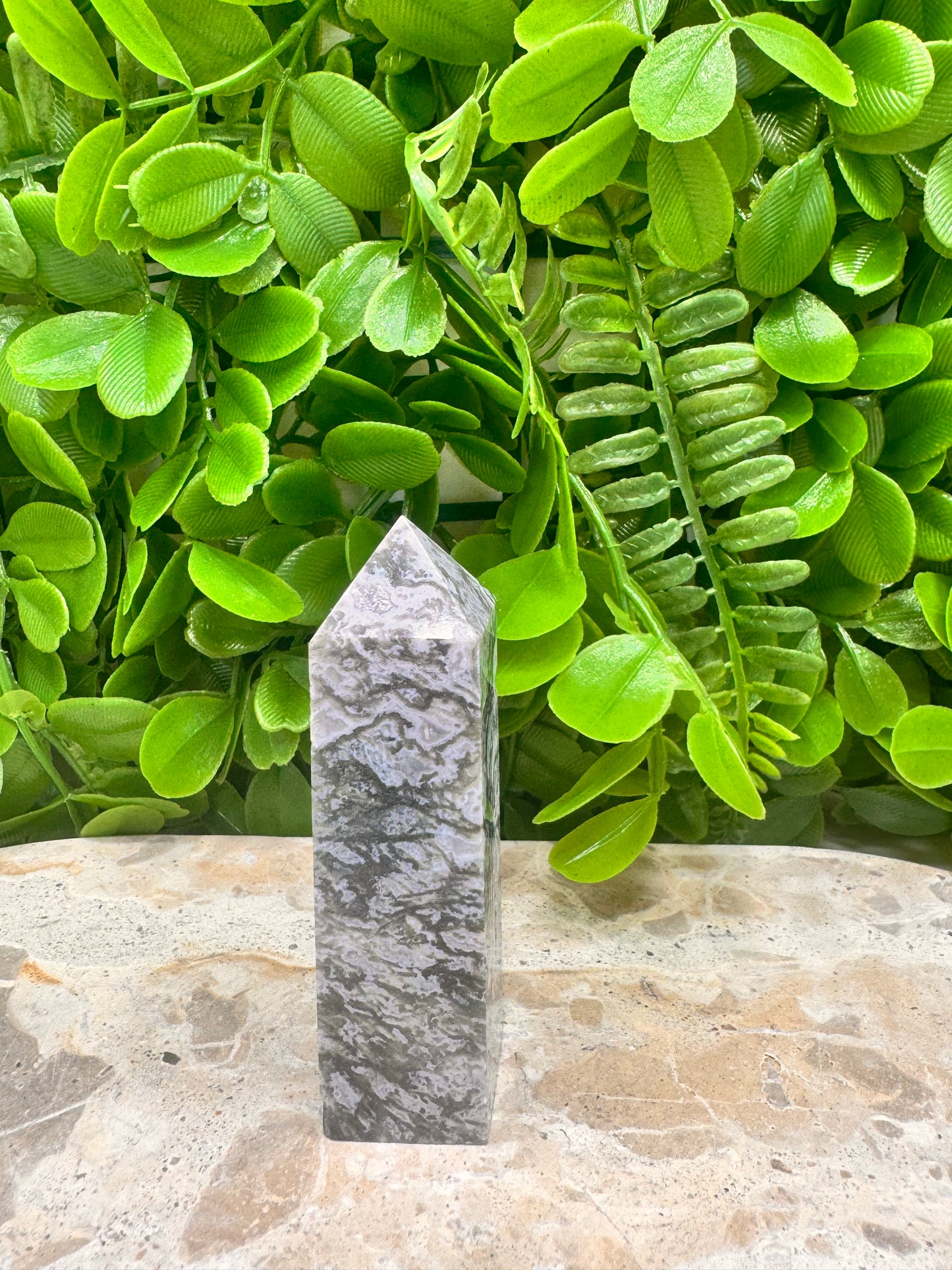 Moss Agate Point 102g