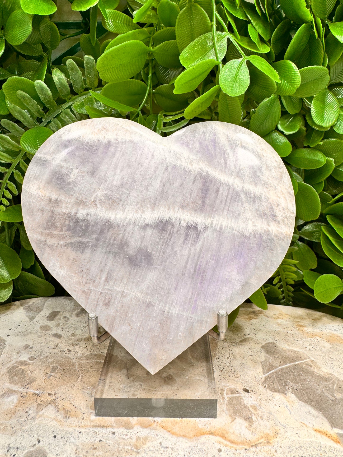 Moon Stone Heart 326g