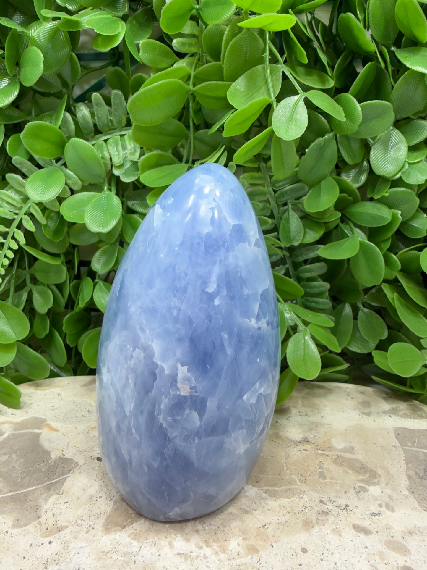 Blue Calcite Freeform 1026g