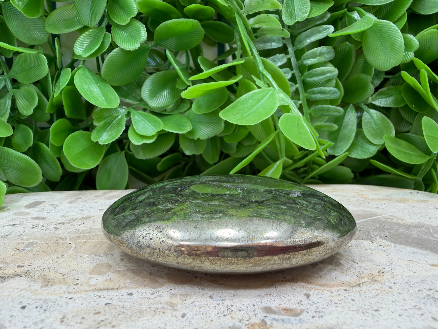 Pyrite Palm Stone 182g