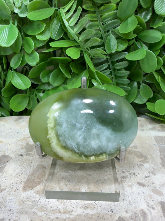 Flower Jade Palm Stone 102g