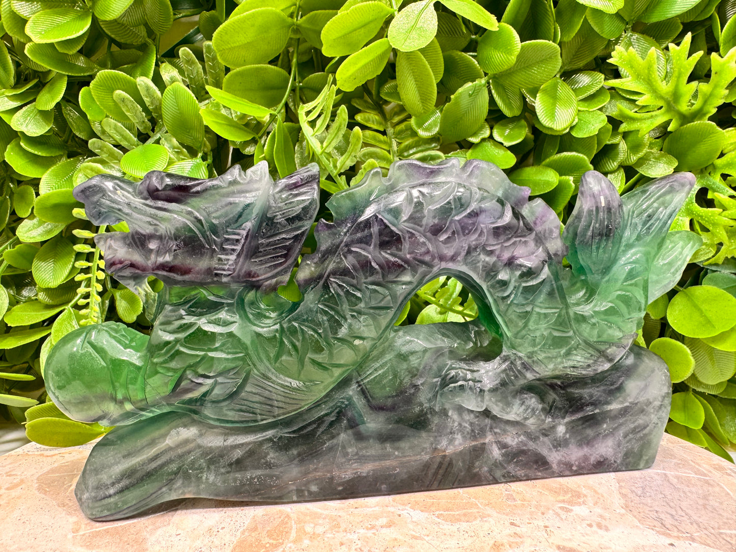 Fluorite Dragon 1126g