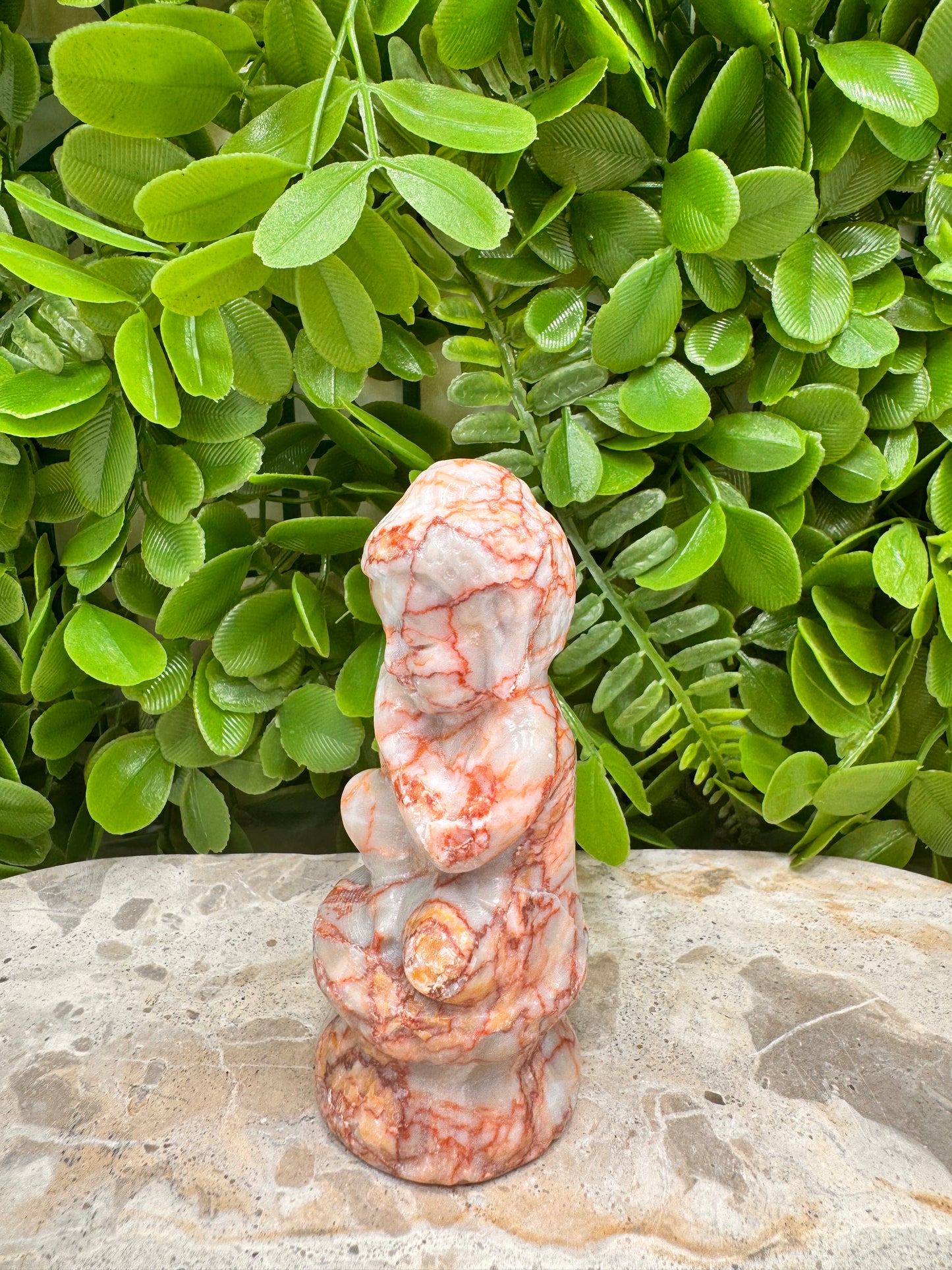 Red Vein Jasper Buddha 214g