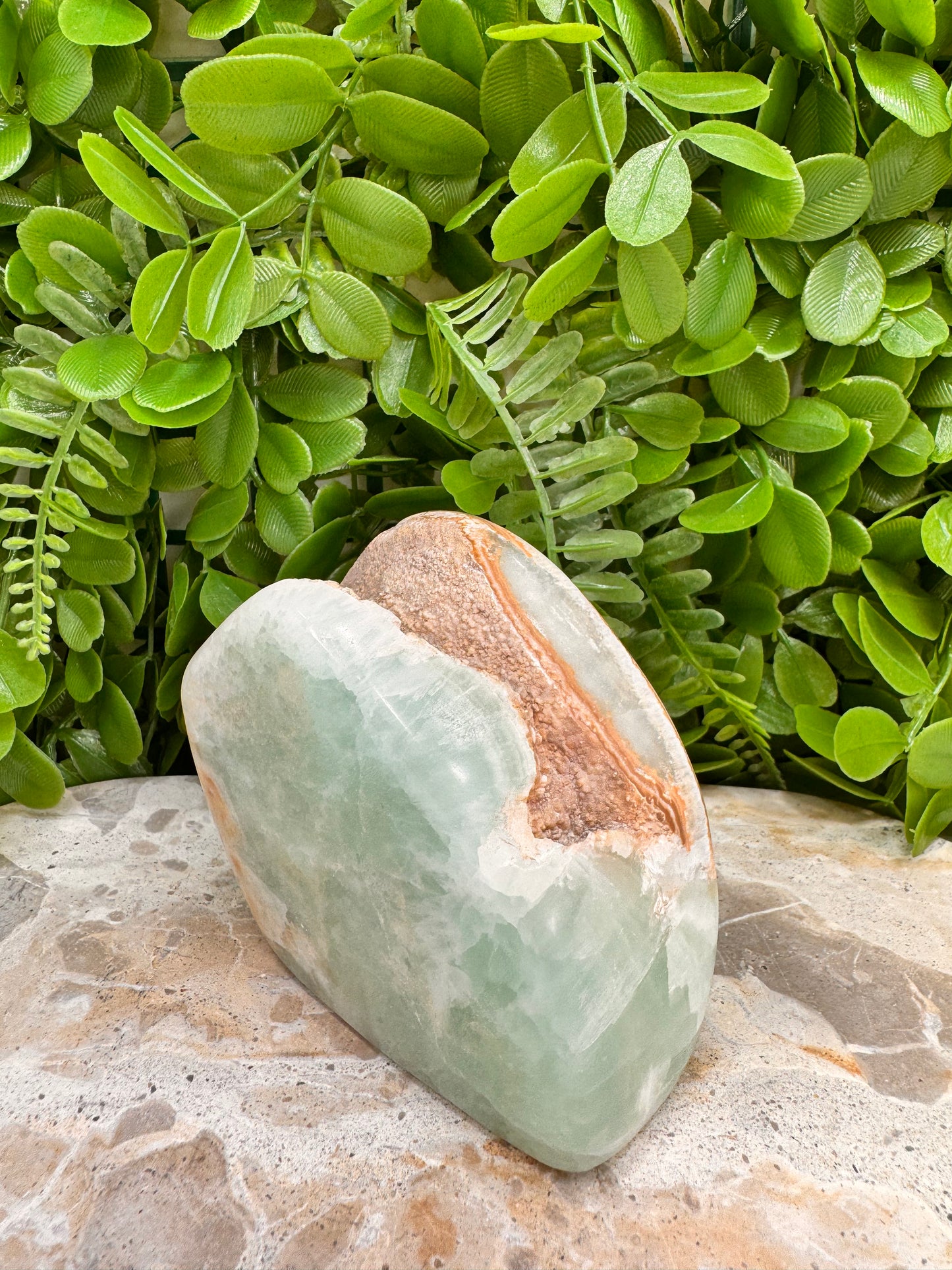 Aqua Caribbean Calcite Freeform 794g