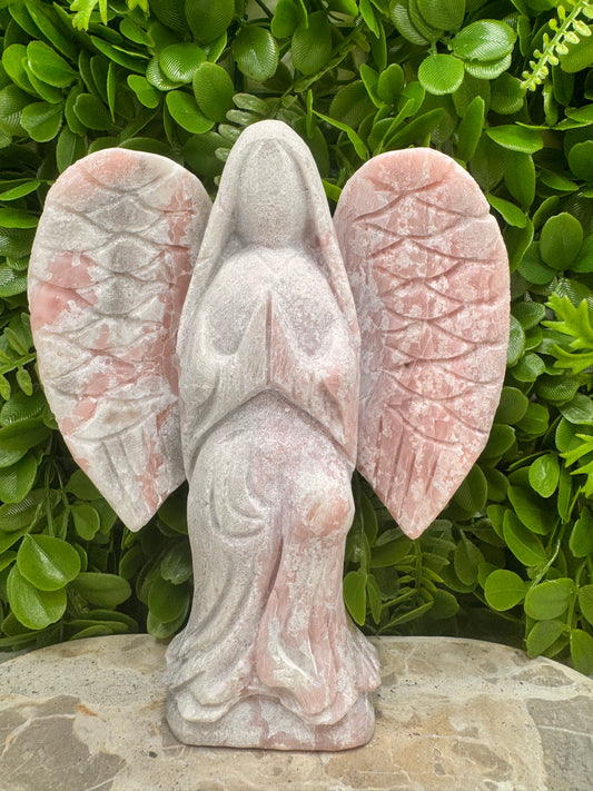 Pink Opal Angel 1526g