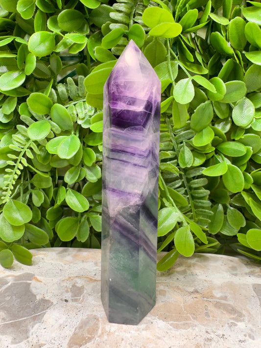 Fluorite Tower 360g
