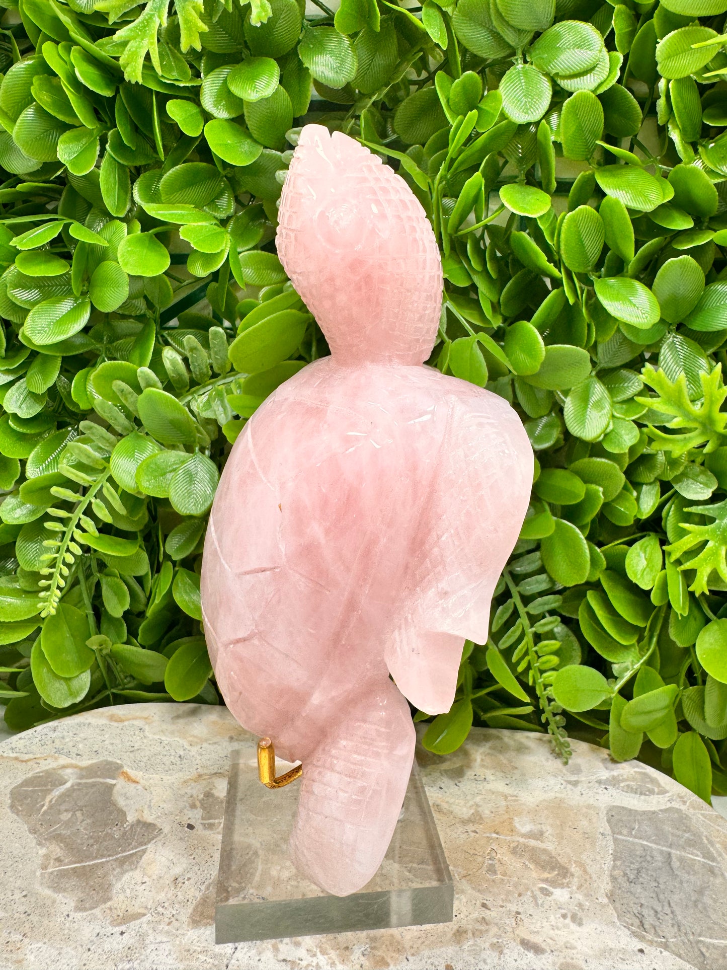 Rose Quartz Turtle 1016G