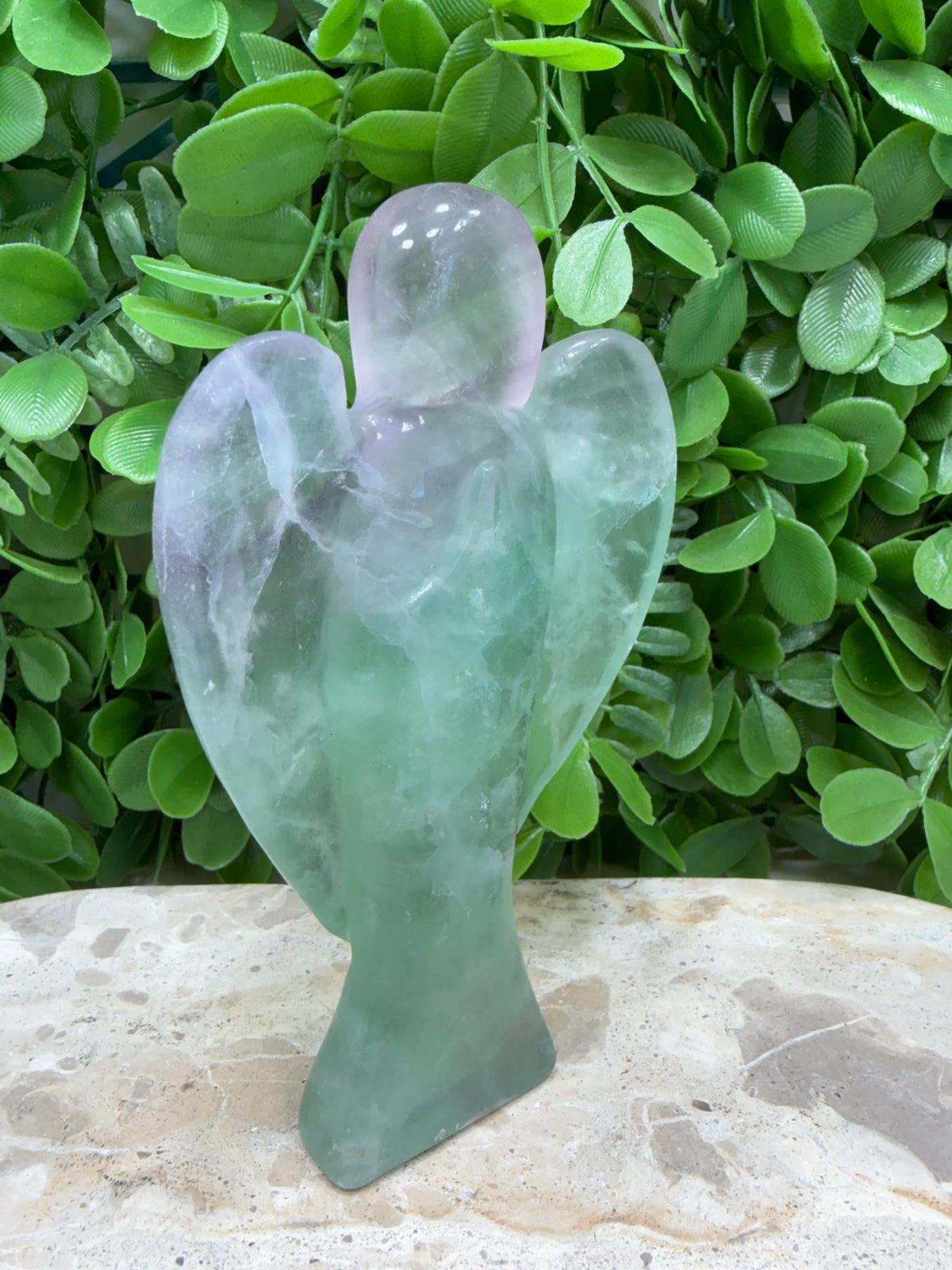 Fluorite Angel 352g | Clarity • Focus • Balance