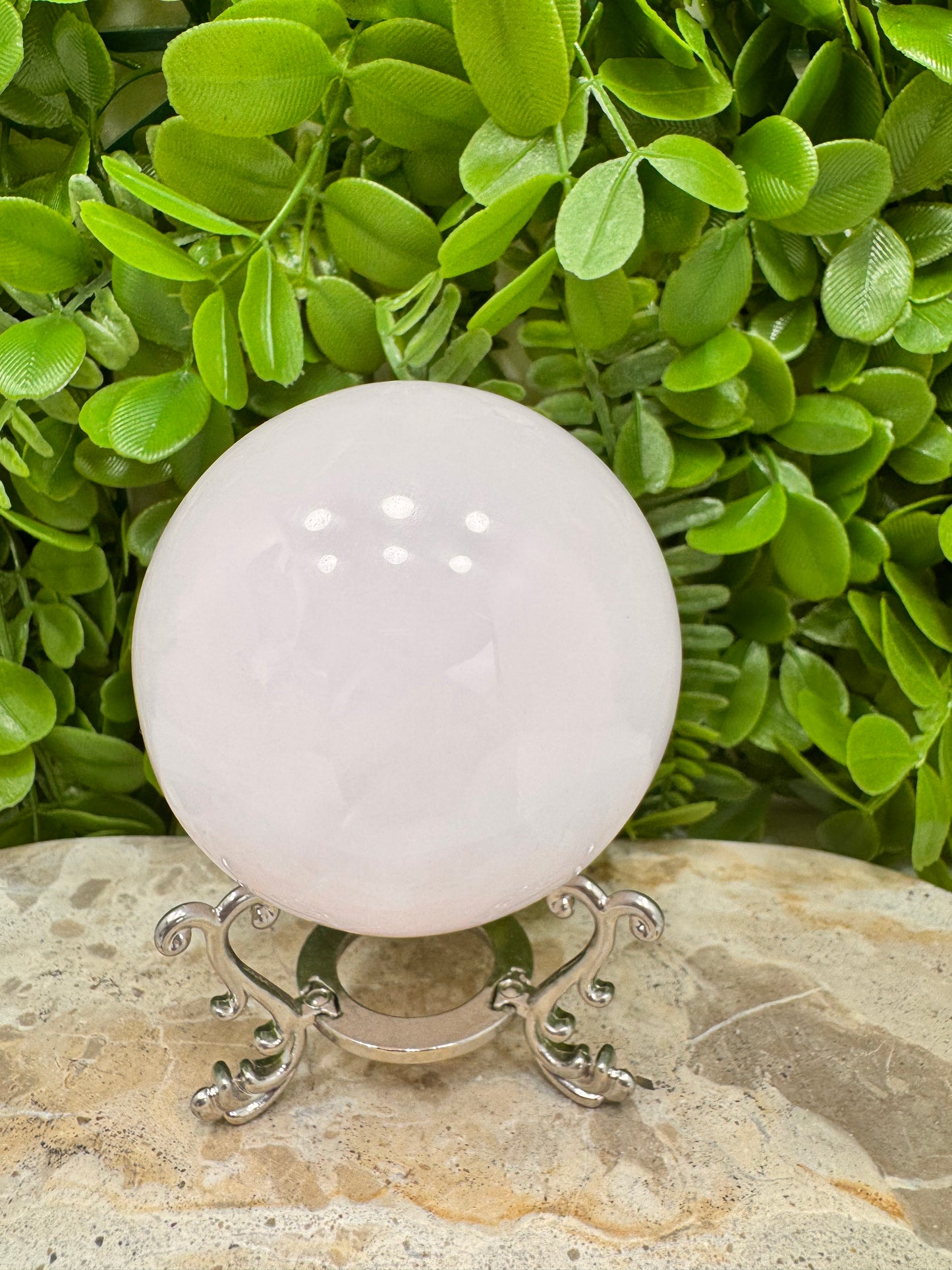 Pink Mangano Sphere 668g