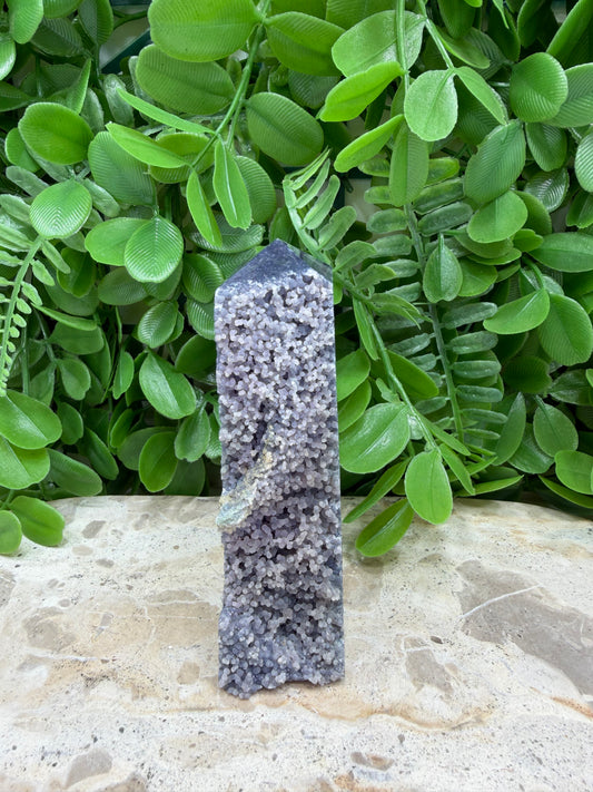 Grape Agate Freeform Point 234g